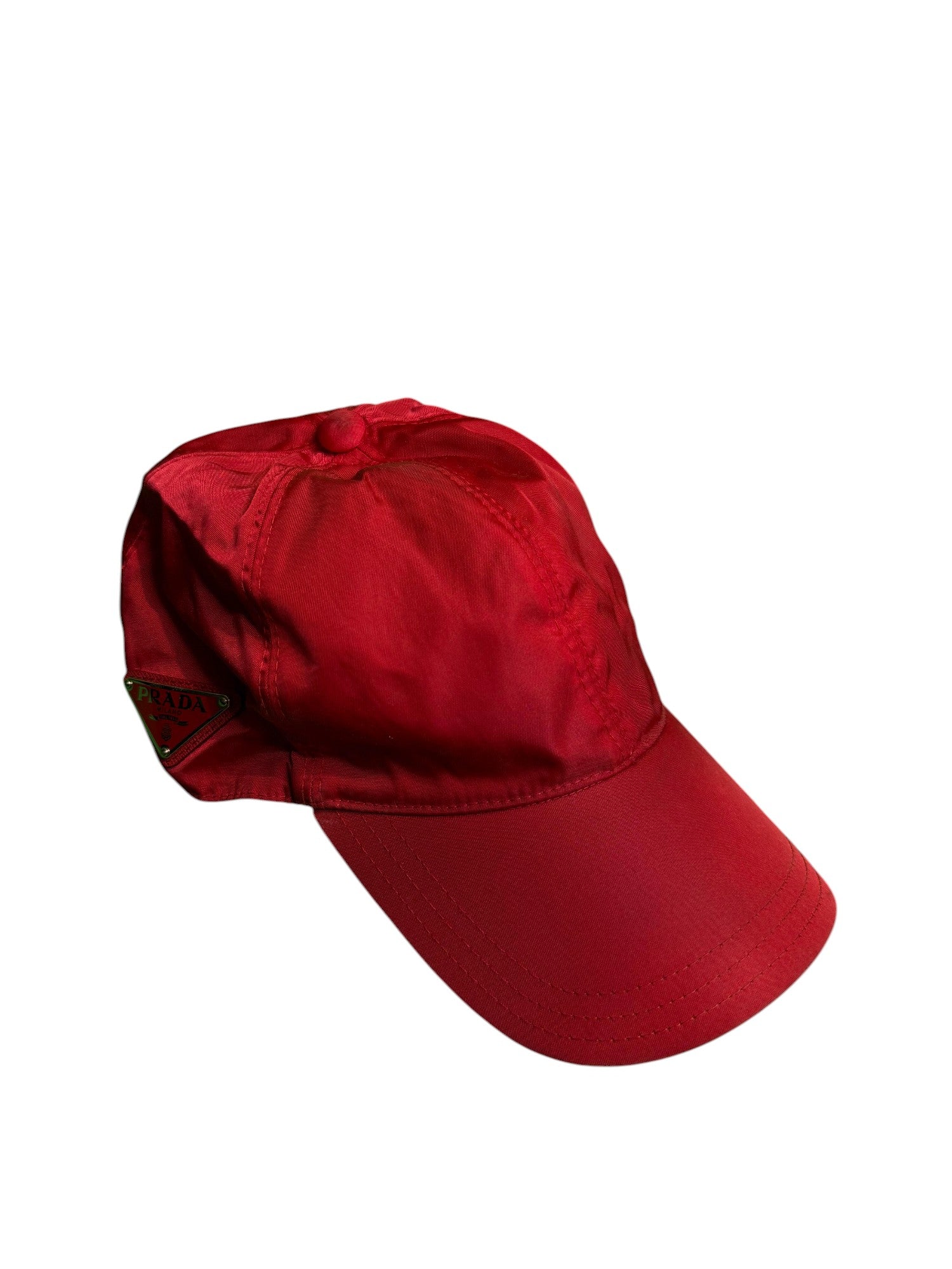 Prada Nylon Red Cap