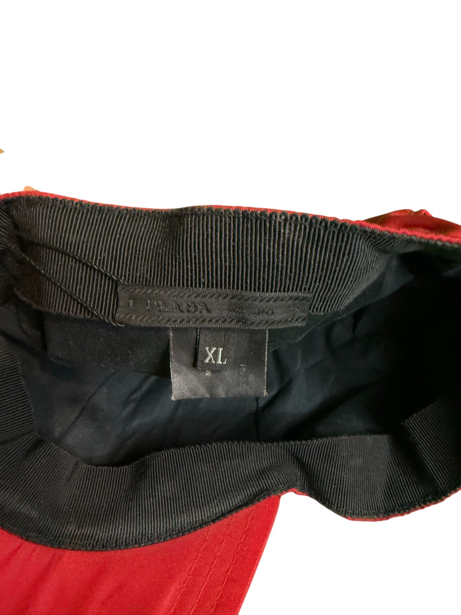 Prada Nylon Red Cap