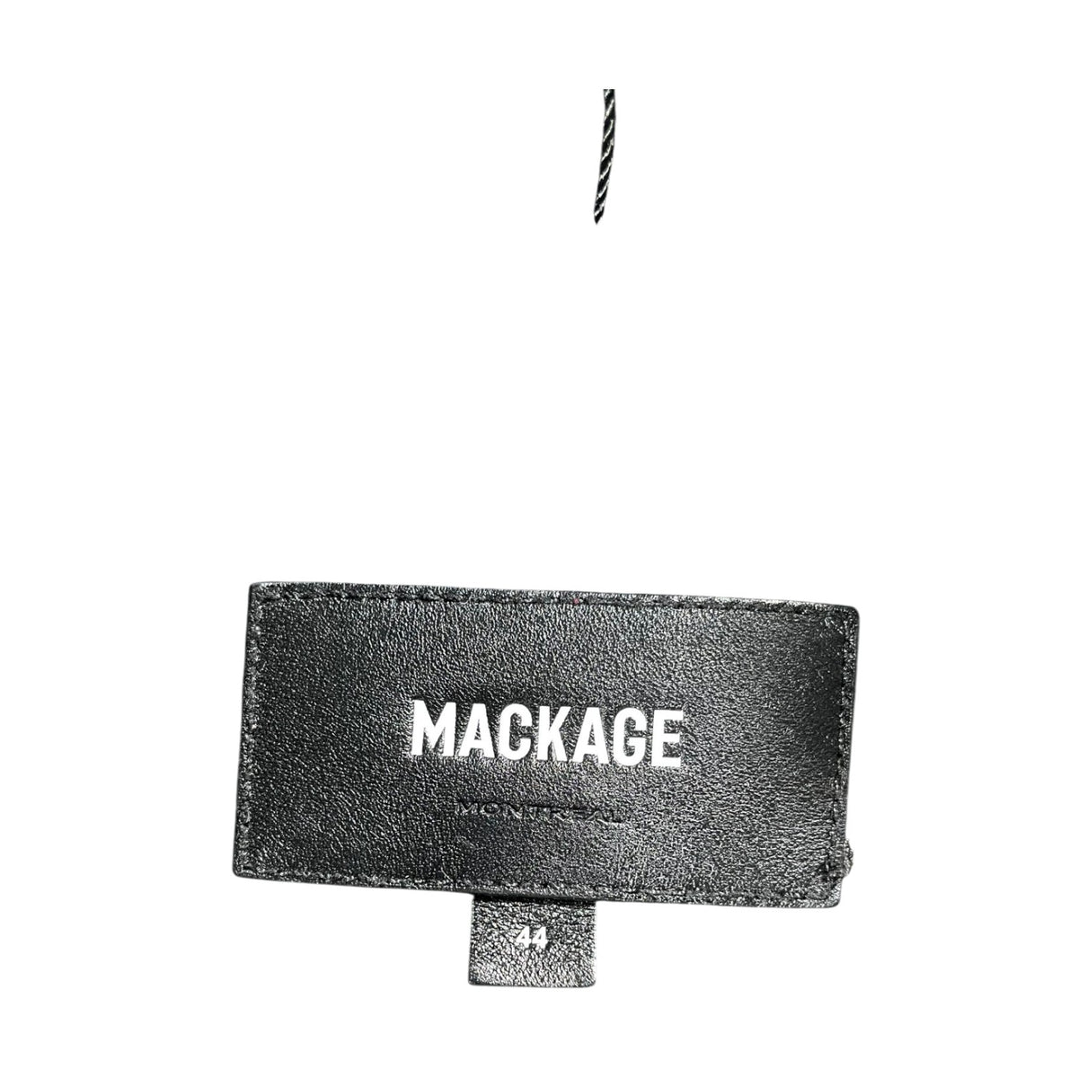 Mackage M Sleeve Logo Black Puffer Jacket