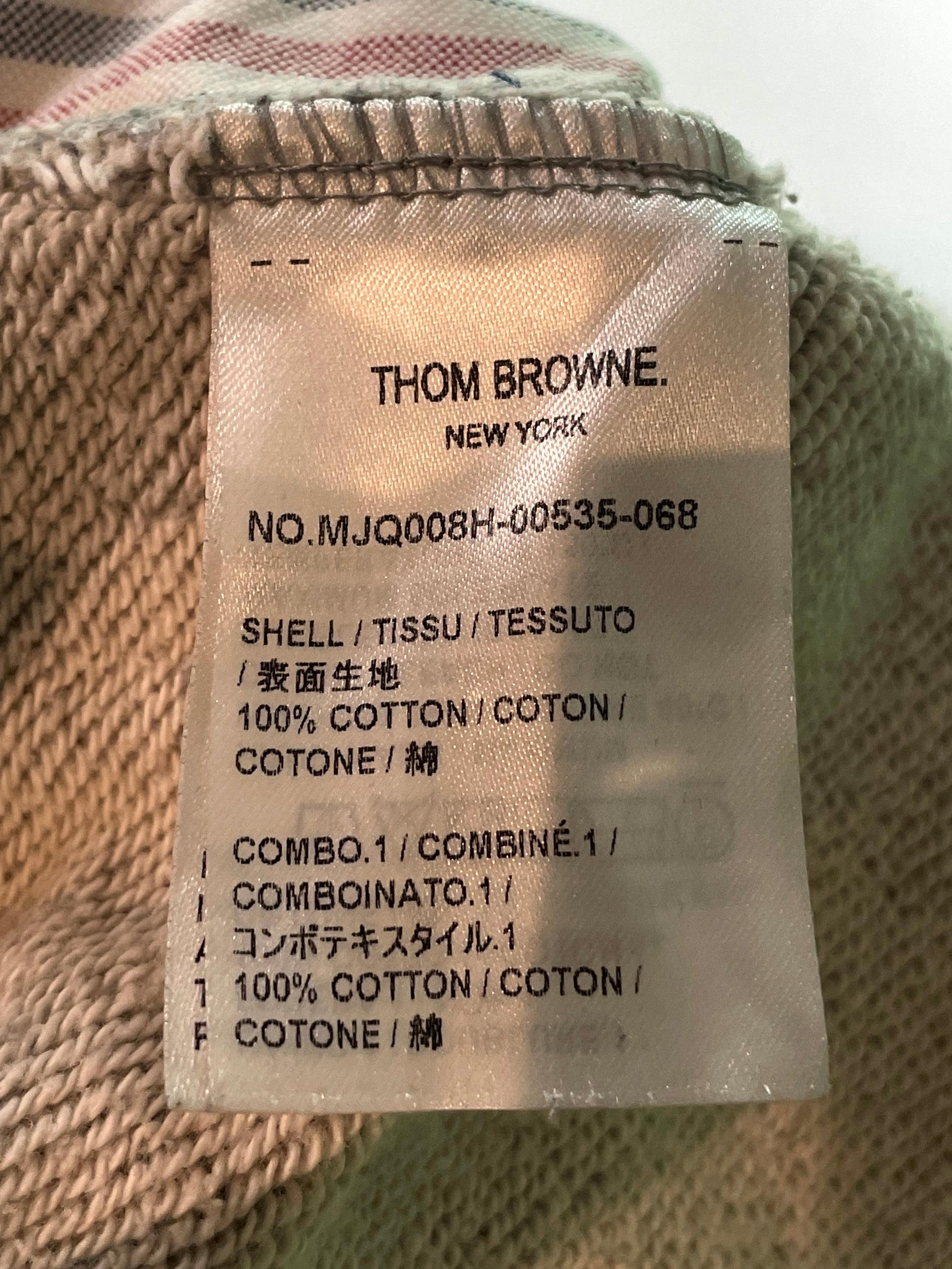 Thom Browne 4 Bar Grey Sweats