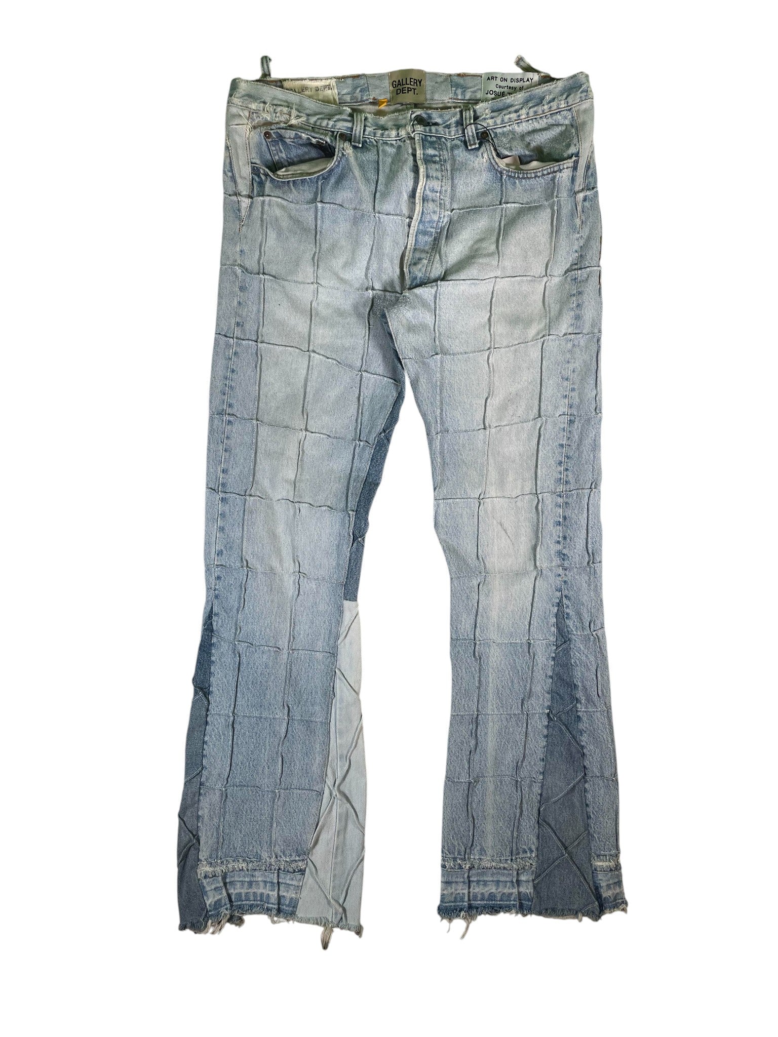 Gallery Dept Light Wash Lenny Flare Jeans
