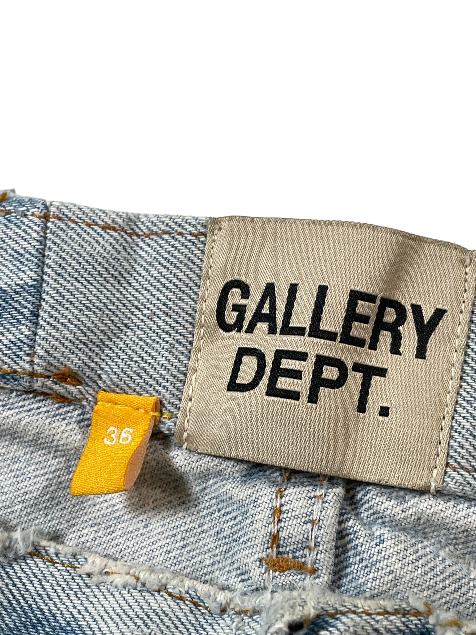 Gallery Dept Light Wash Lenny Flare Jeans