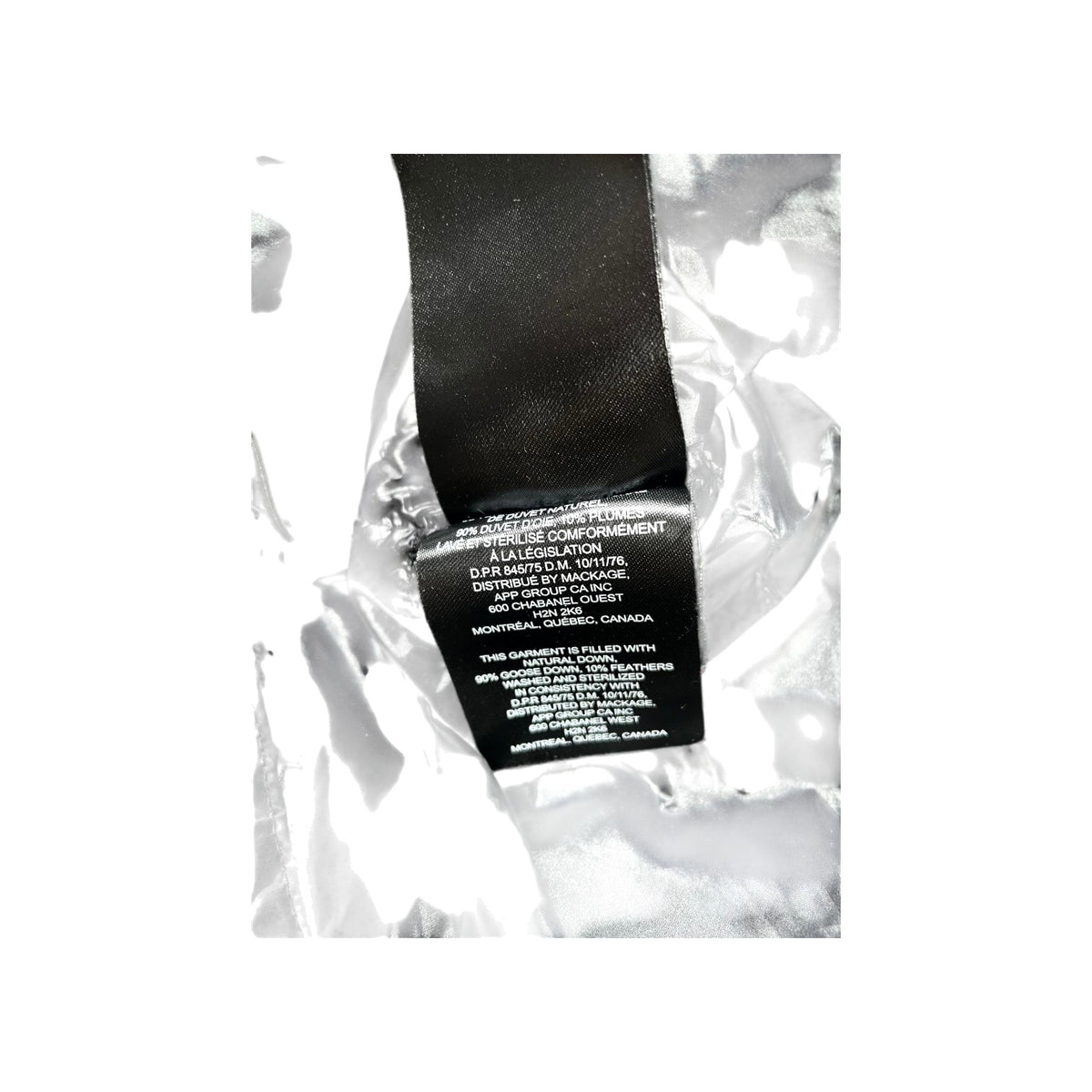 Mackage Sleeve Logo (Flawed) Black Puffer Jacket
