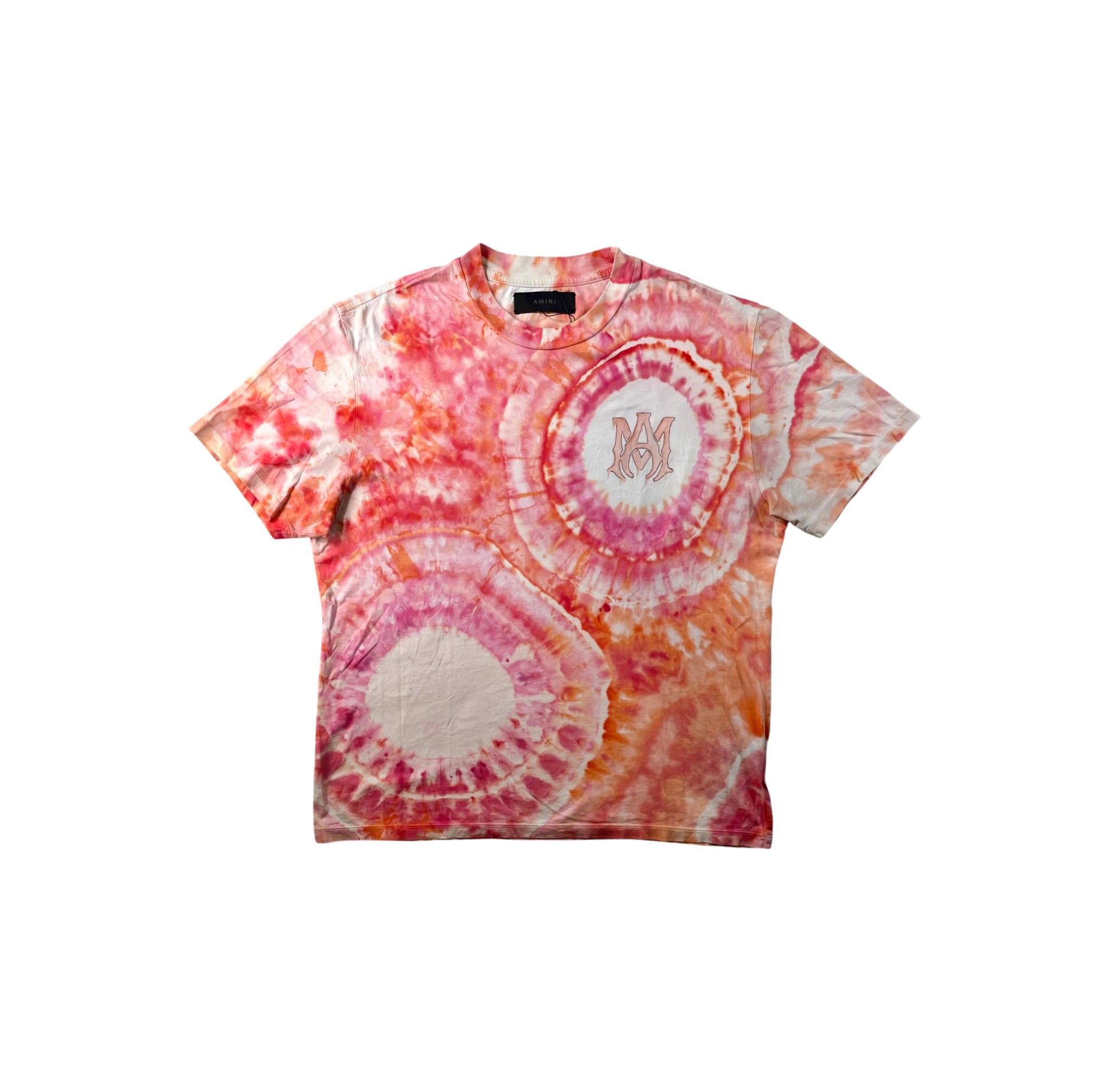 Amiri MA Tie Dye Pink Tee