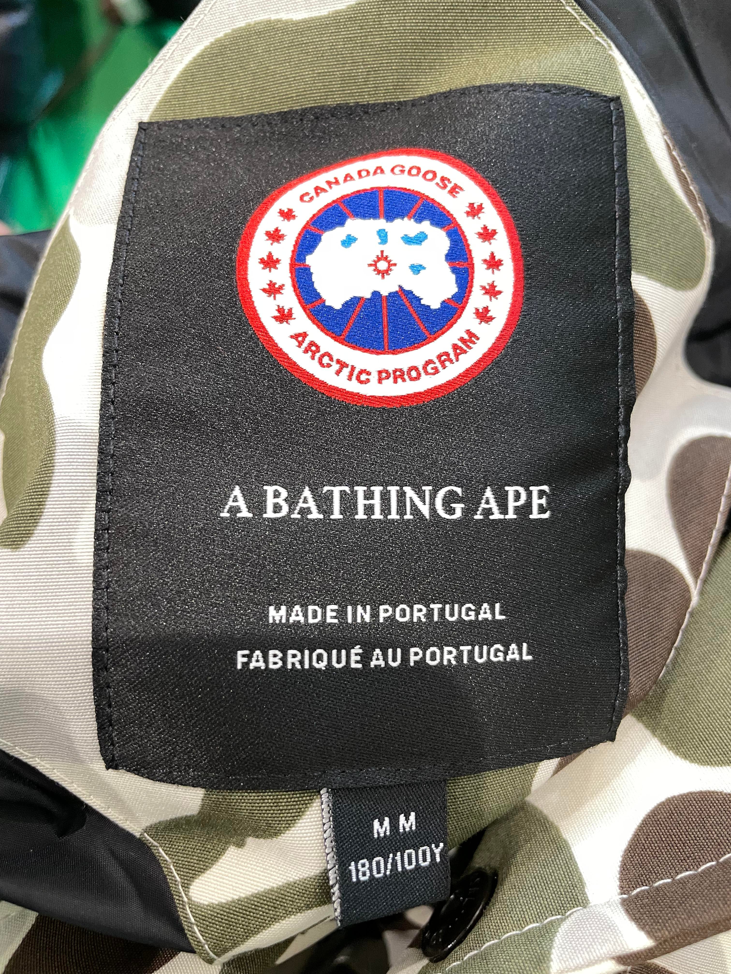 Canada Goose x BAPE Grey Camo Padded Vest