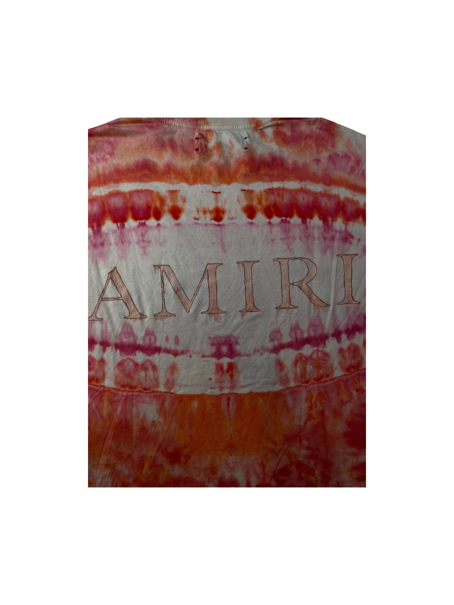 Amiri MA Tie Dye Pink Tee