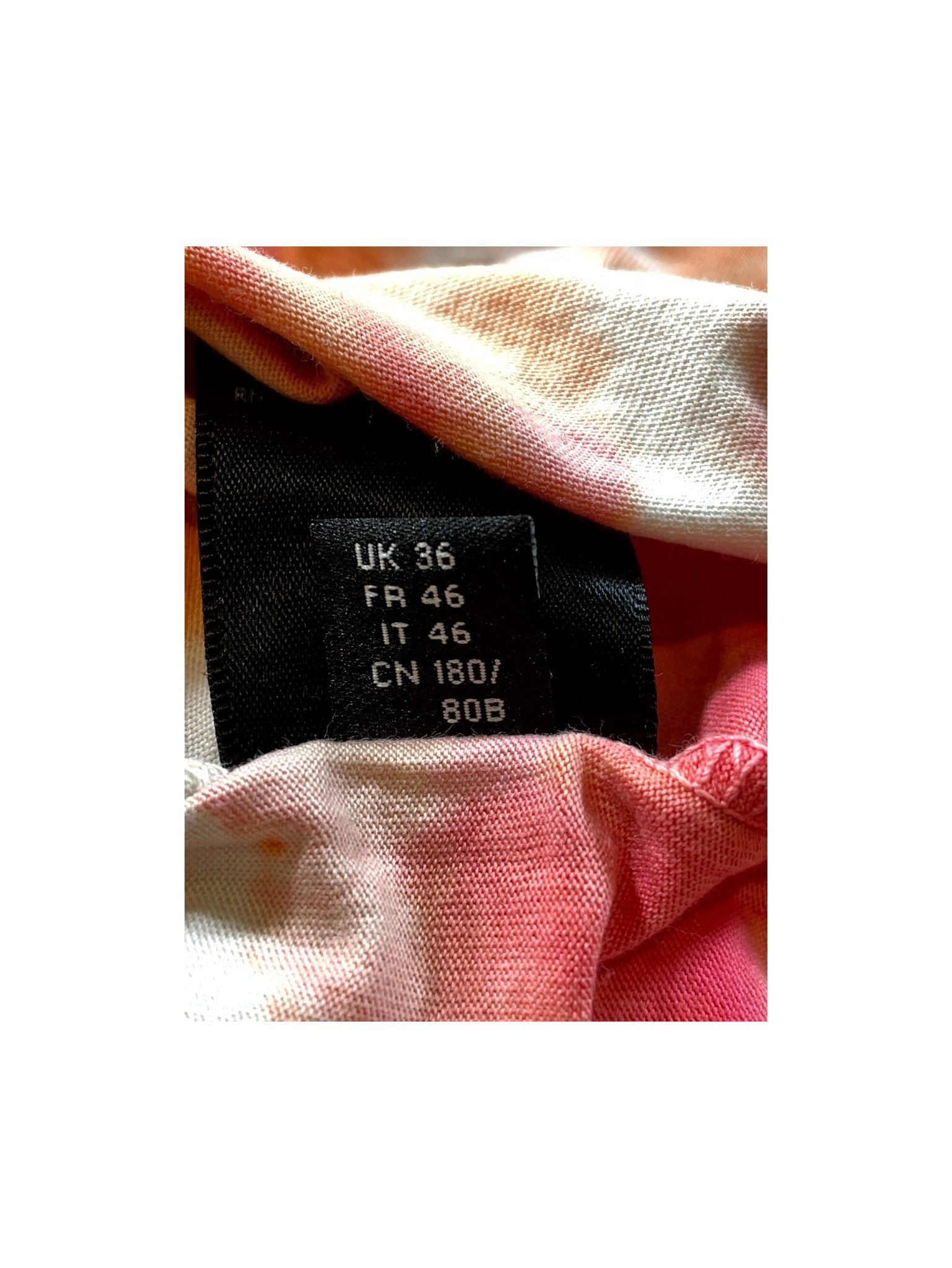 Amiri MA Tie Dye Pink Tee
