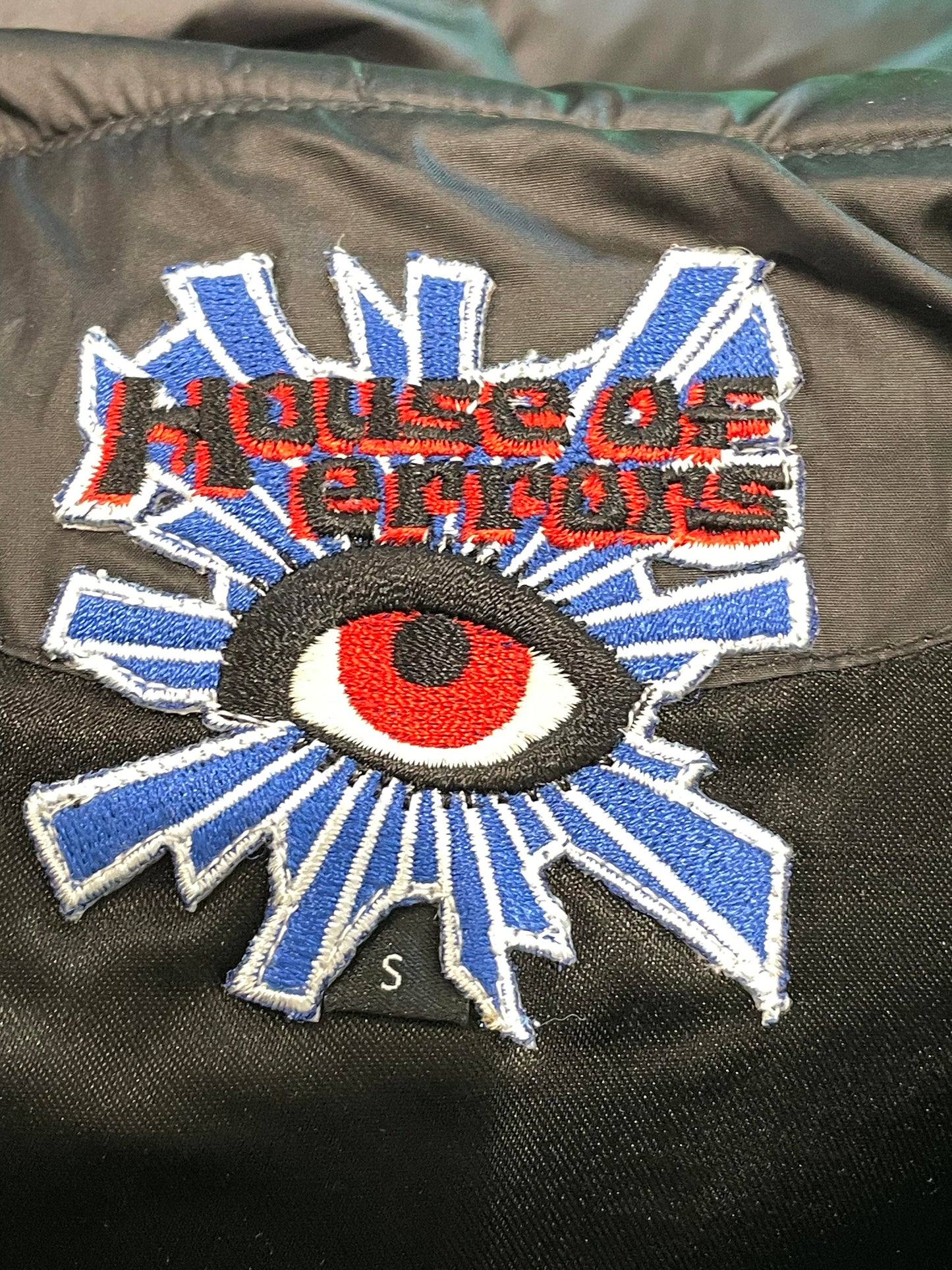 House Of Errors "Eye" Black Puffer Vest