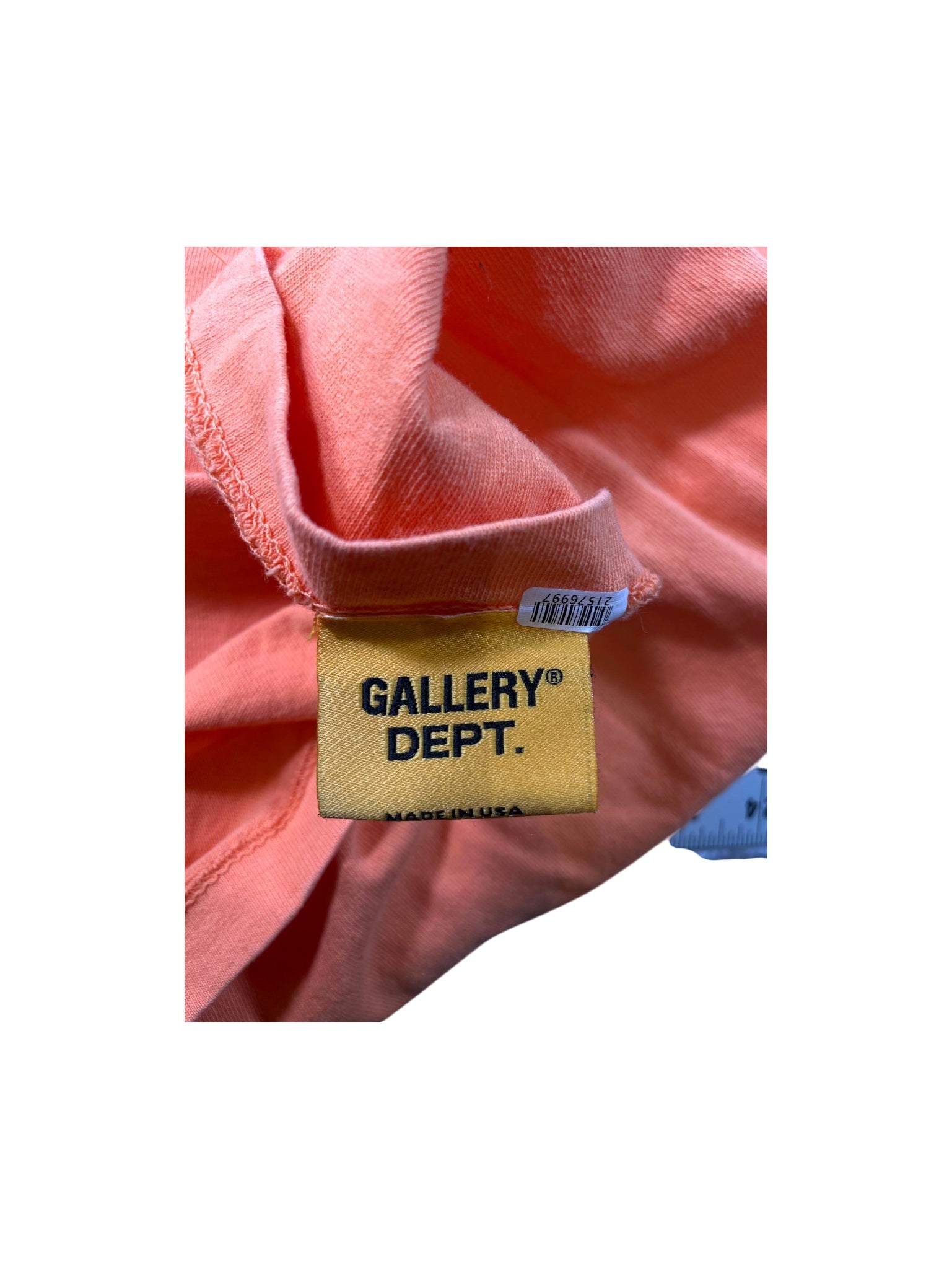 Gallery Dept LS Orange & Black Tee