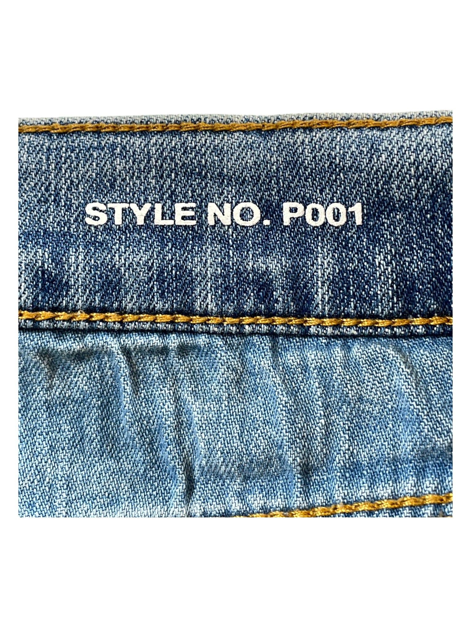 Purple Brand Distressed Light Wash Jeans
