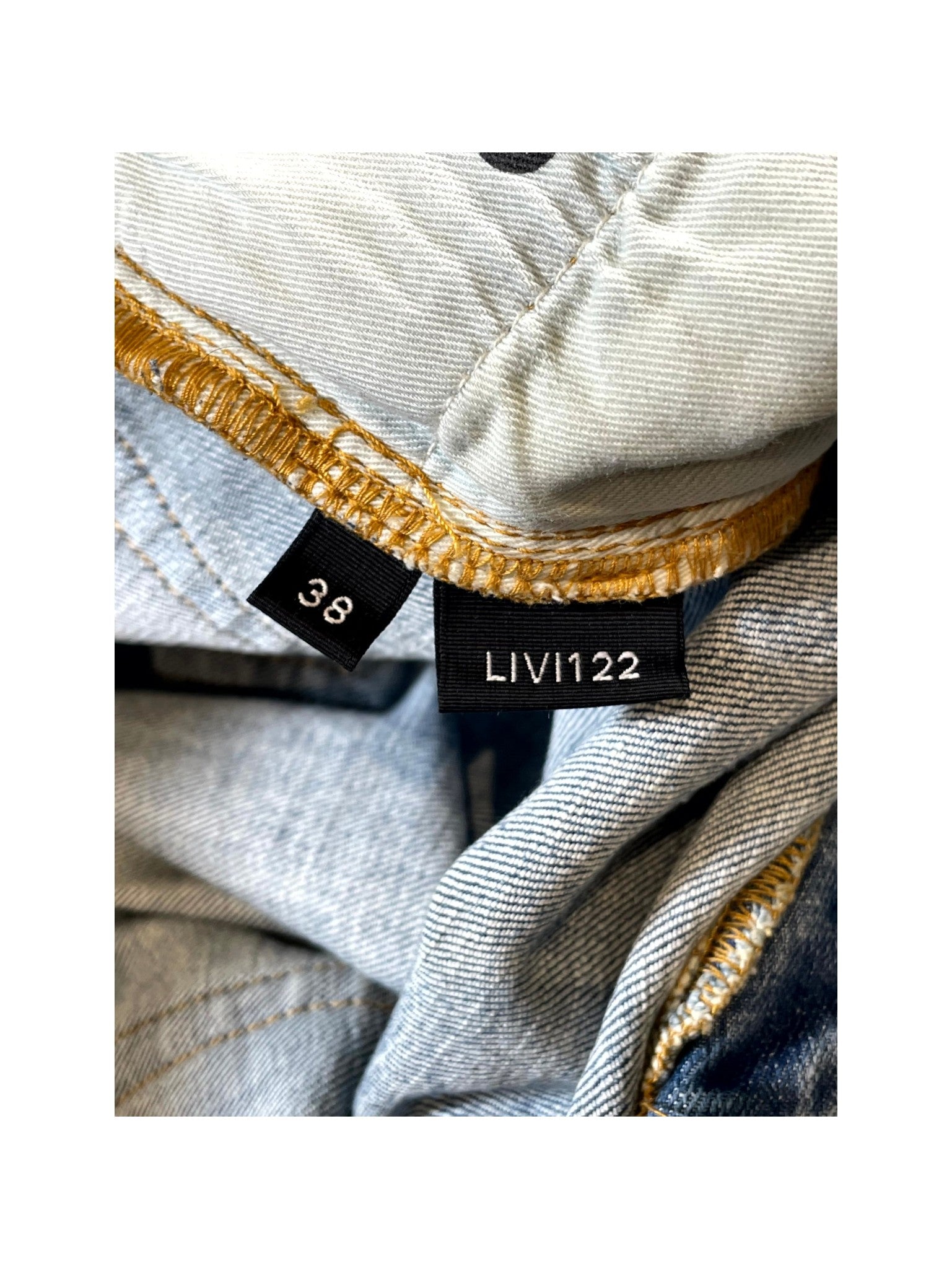 Purple Brand Distressed Light Wash Jeans