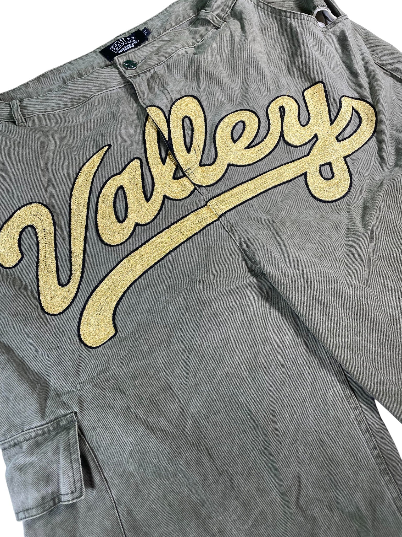 Vale Green & Yellow Crotch Shorts