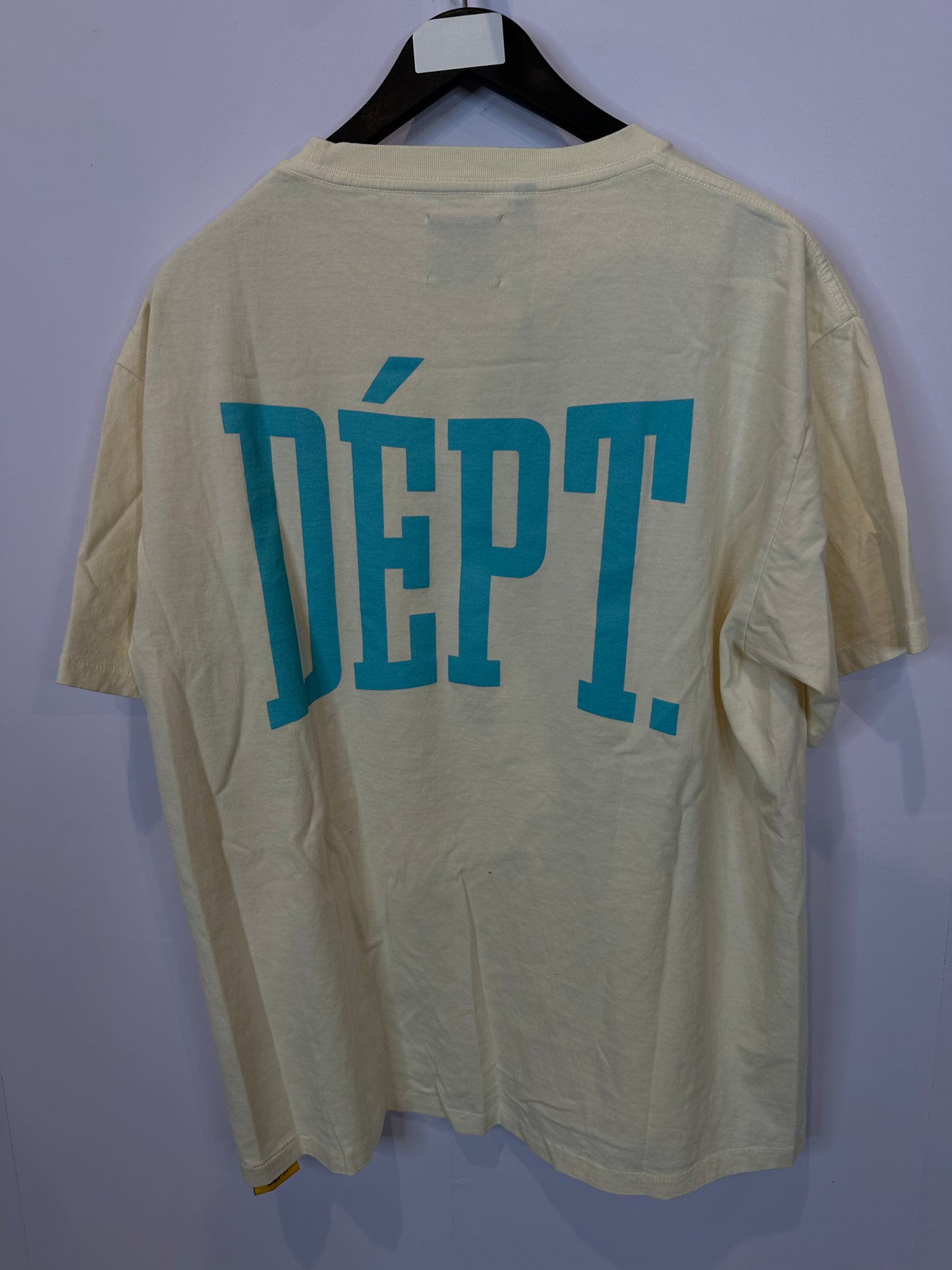Gallery Dept Tee Cream Teal New With Tags Medium