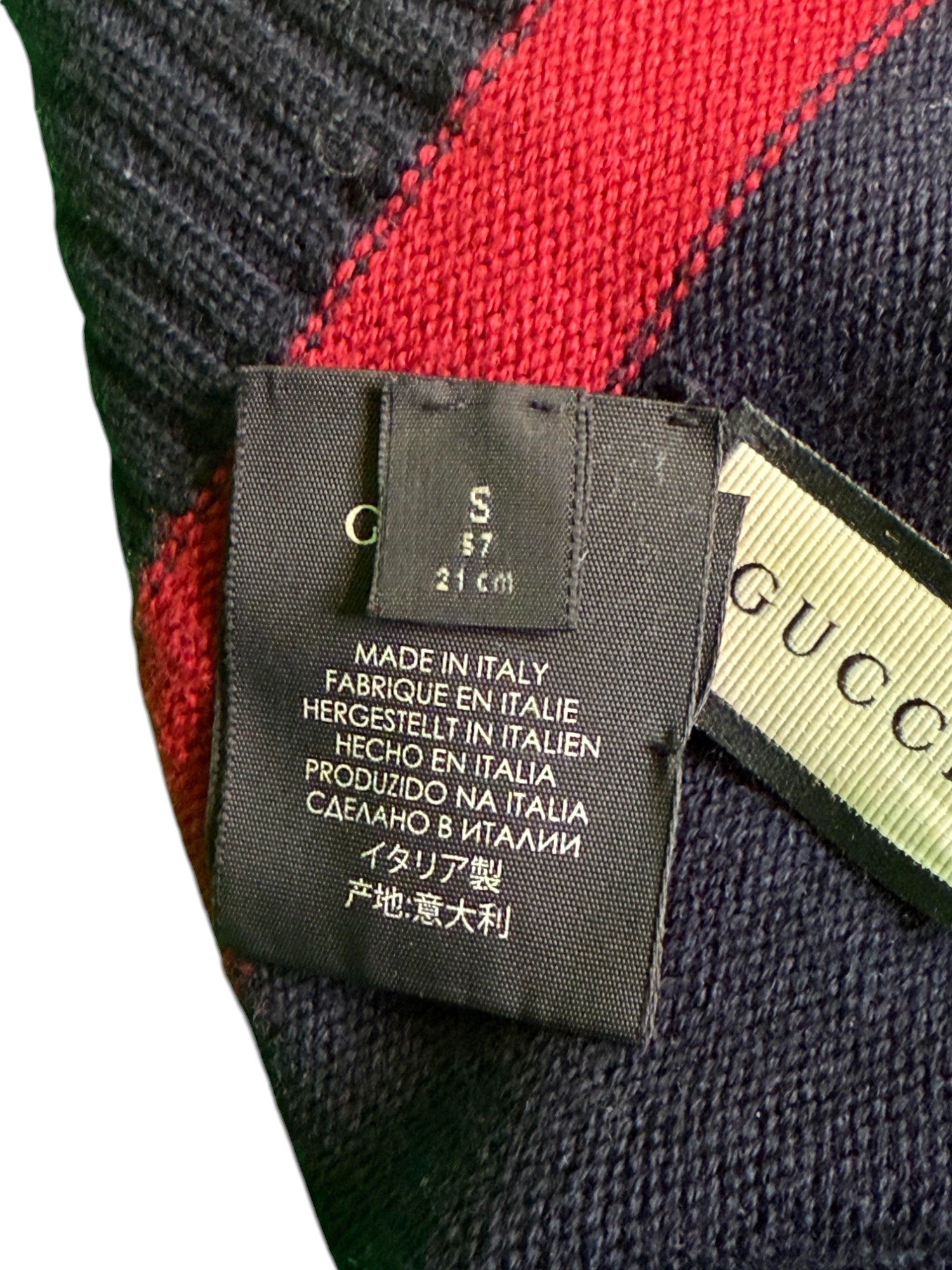 Gucci Black & Red Beanie