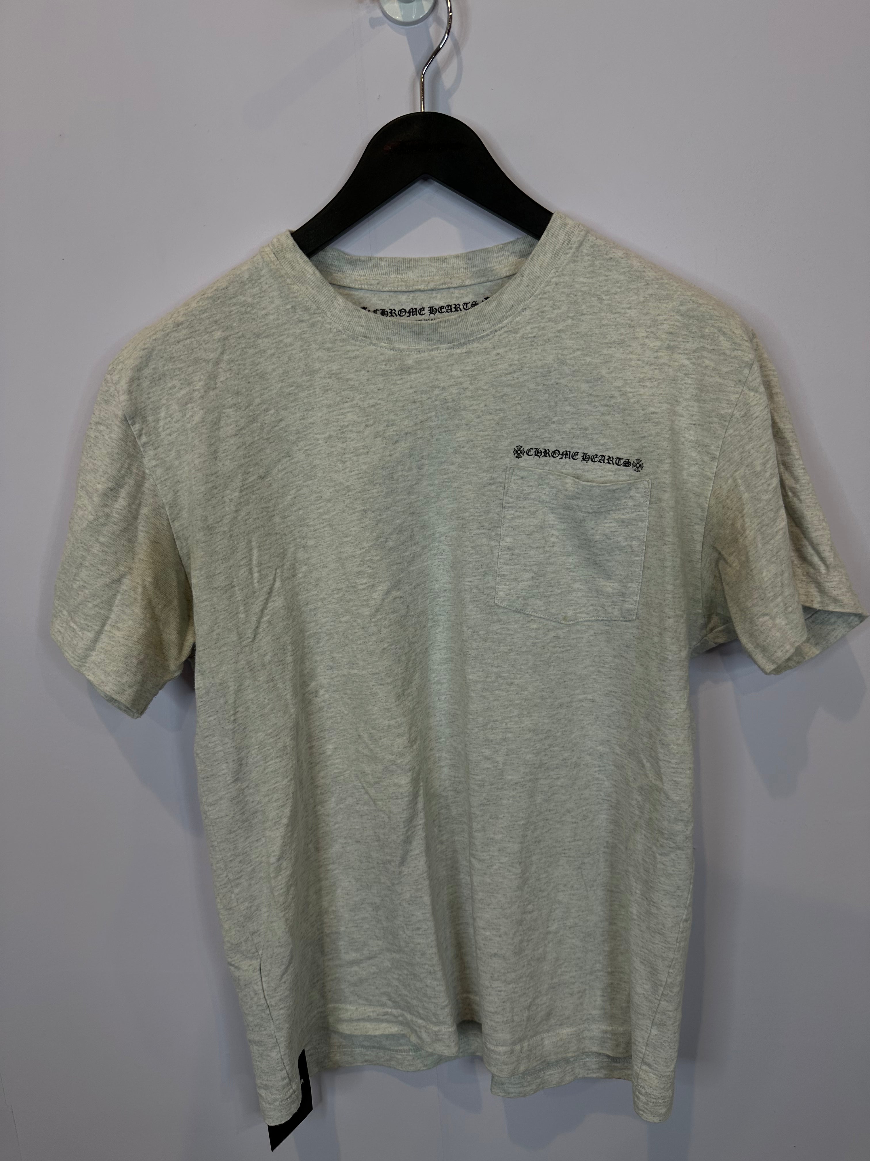 Chrome Hearts Matty Boy Grey Nuke Tee Used Medium