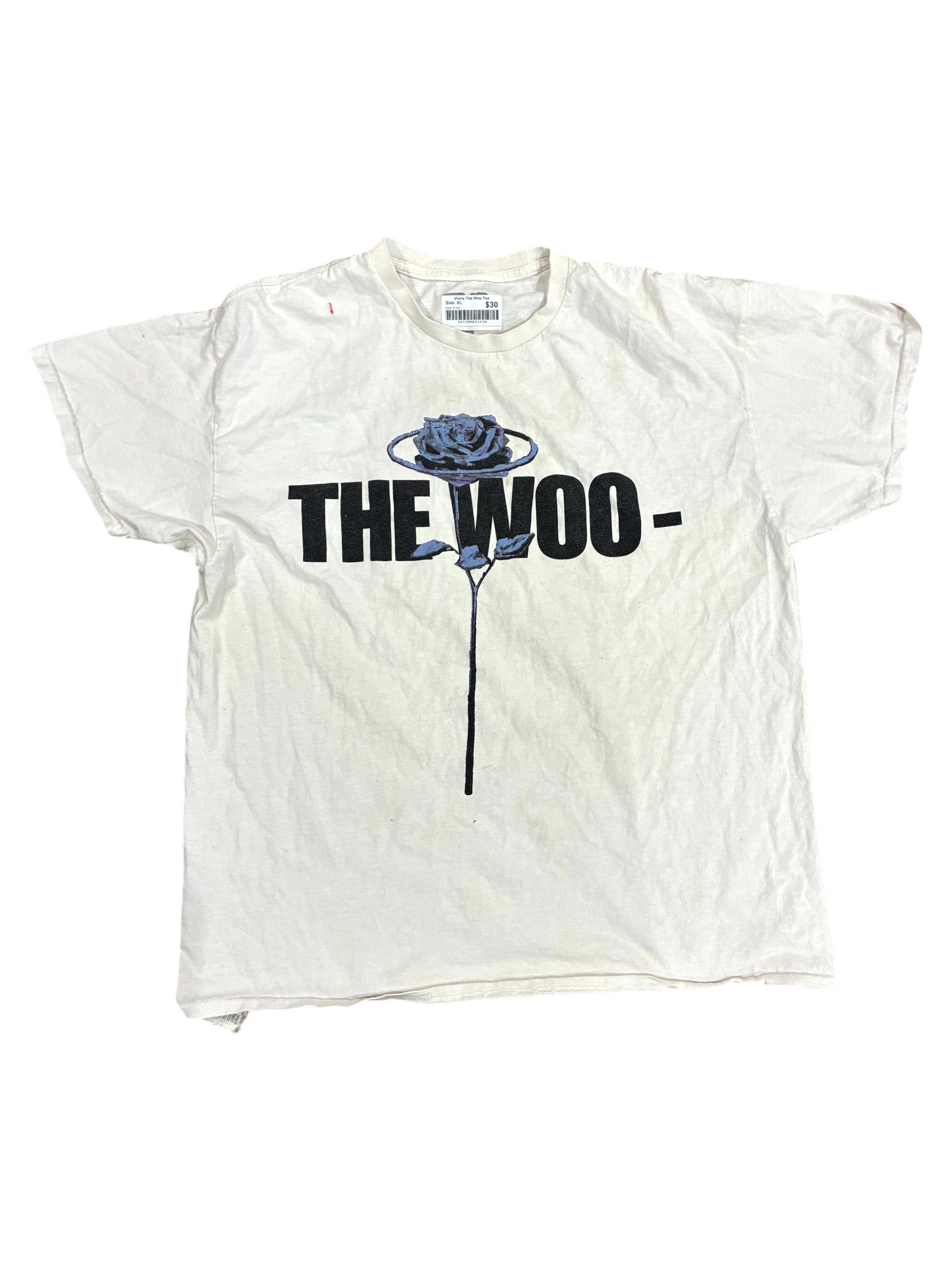 Vlone The Woo White Tee