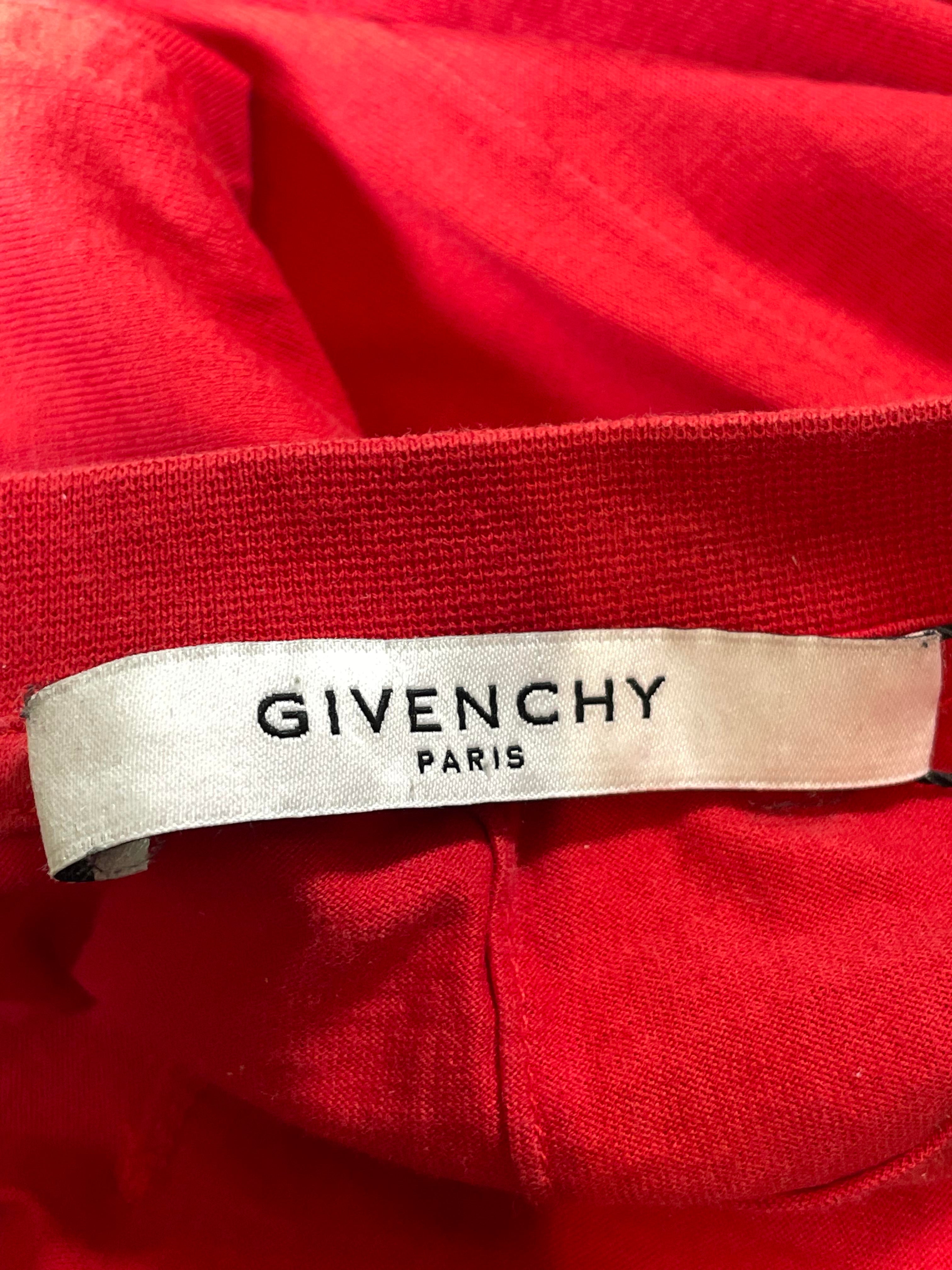 Givenchy 'LA Star House' Red Tee