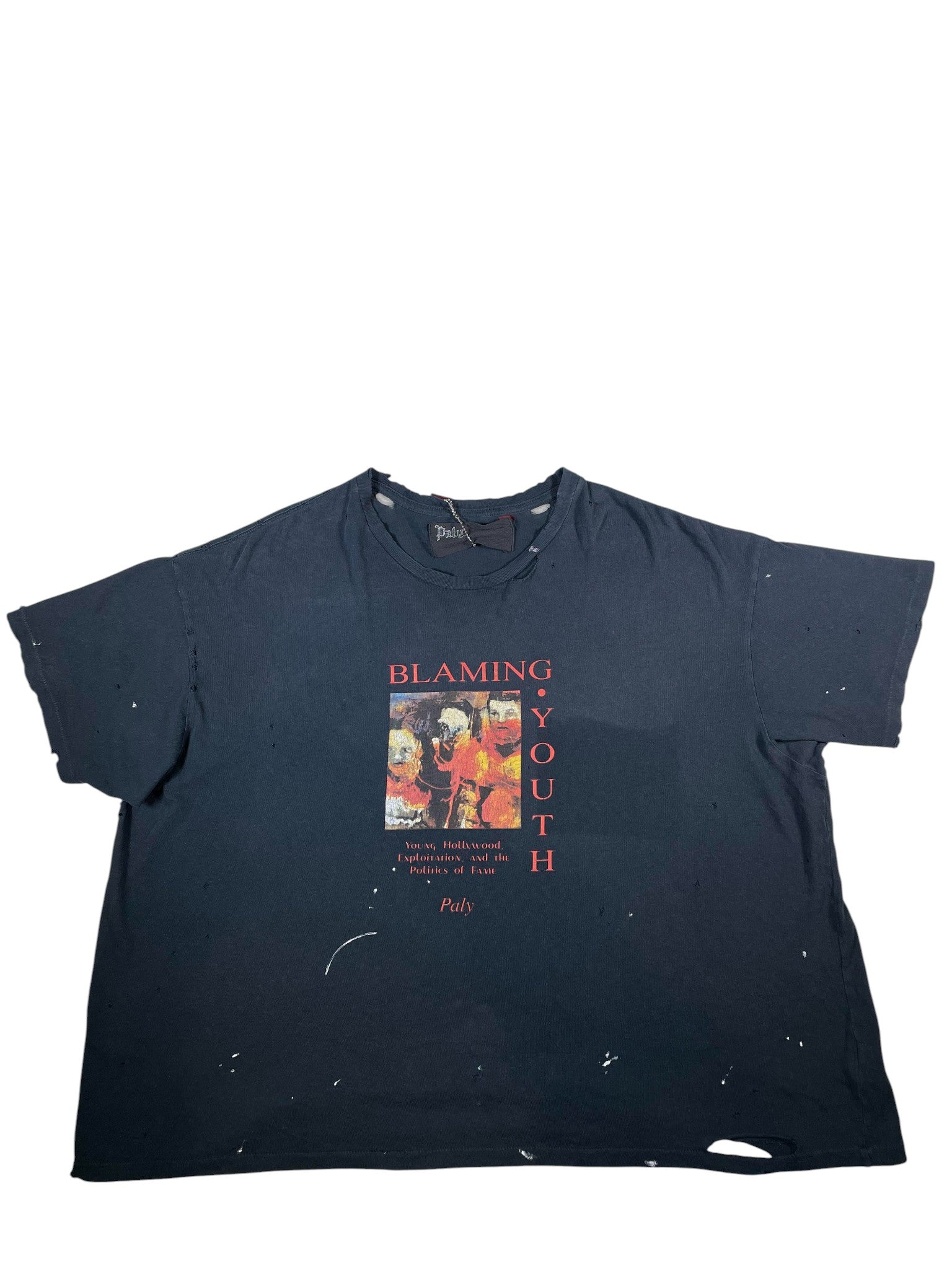 Paly 'Blaming Youth' Distressed Tee