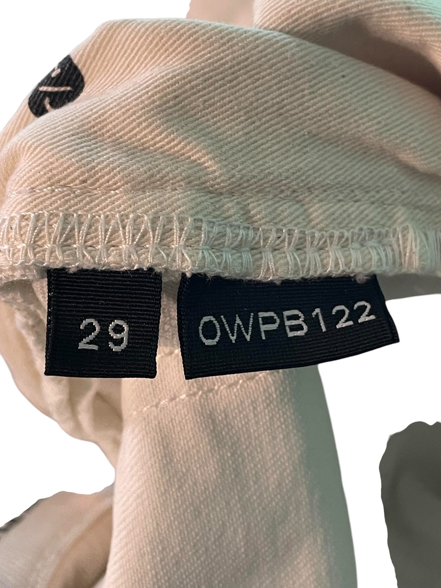 Purple Brand White Paint Jeans