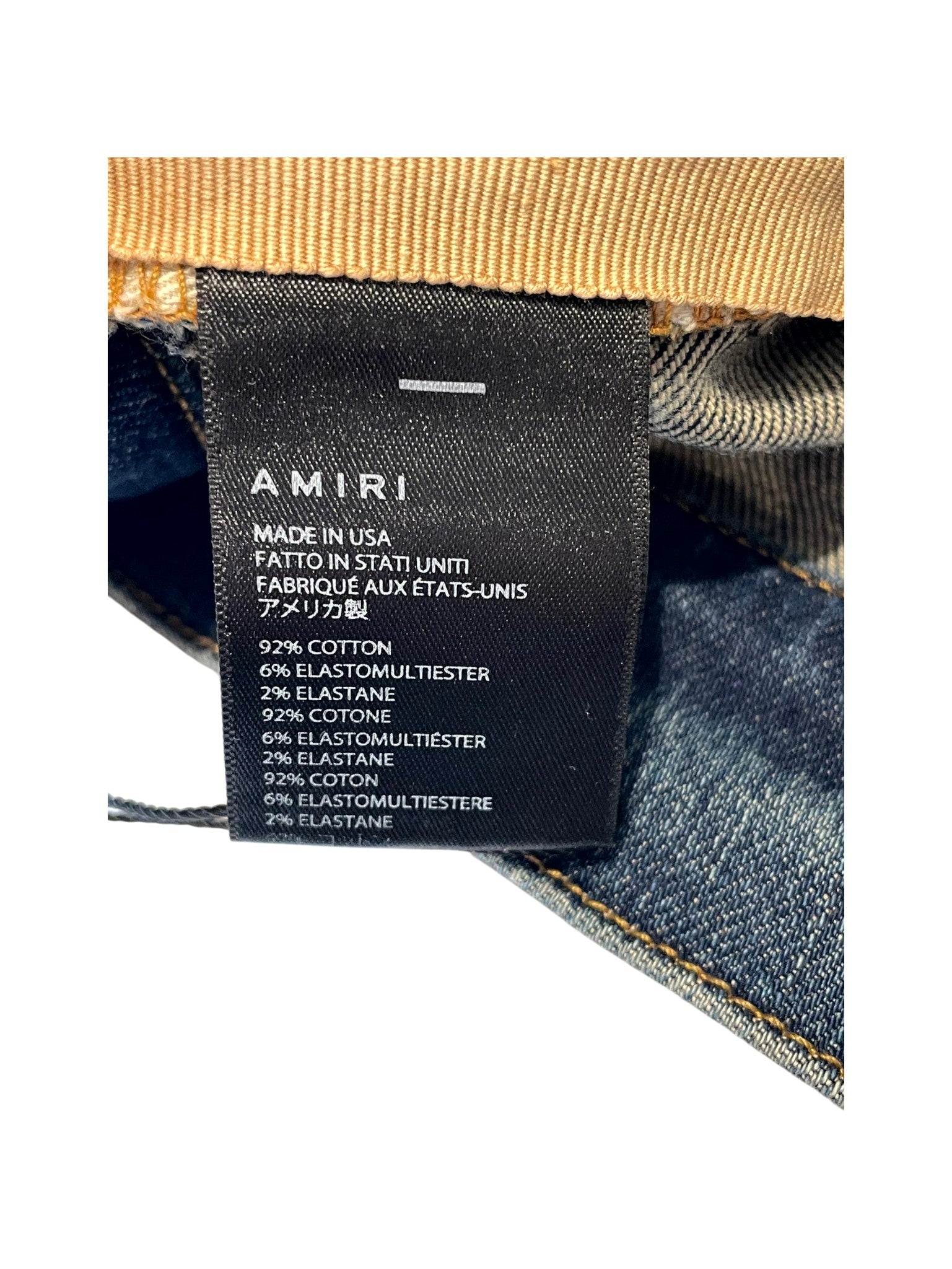 Amiri "Classic Shotgun" Deep Jeans