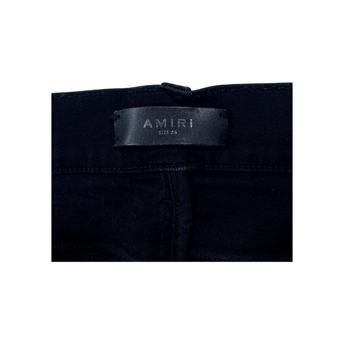Amiri "MX2" Bandana Patch Black & Brown Jeans