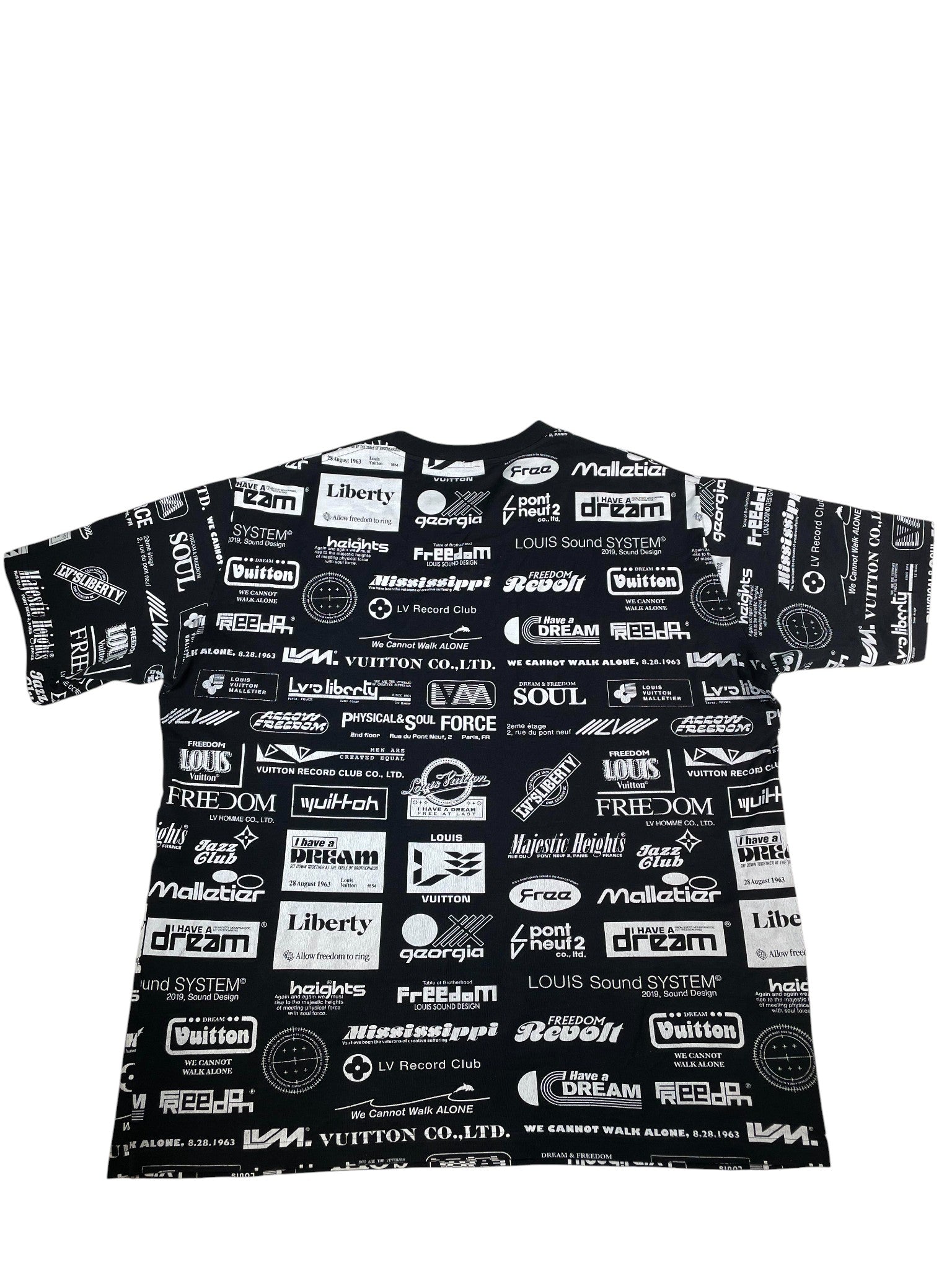 Louis Vuitton Black & White All Over Tee