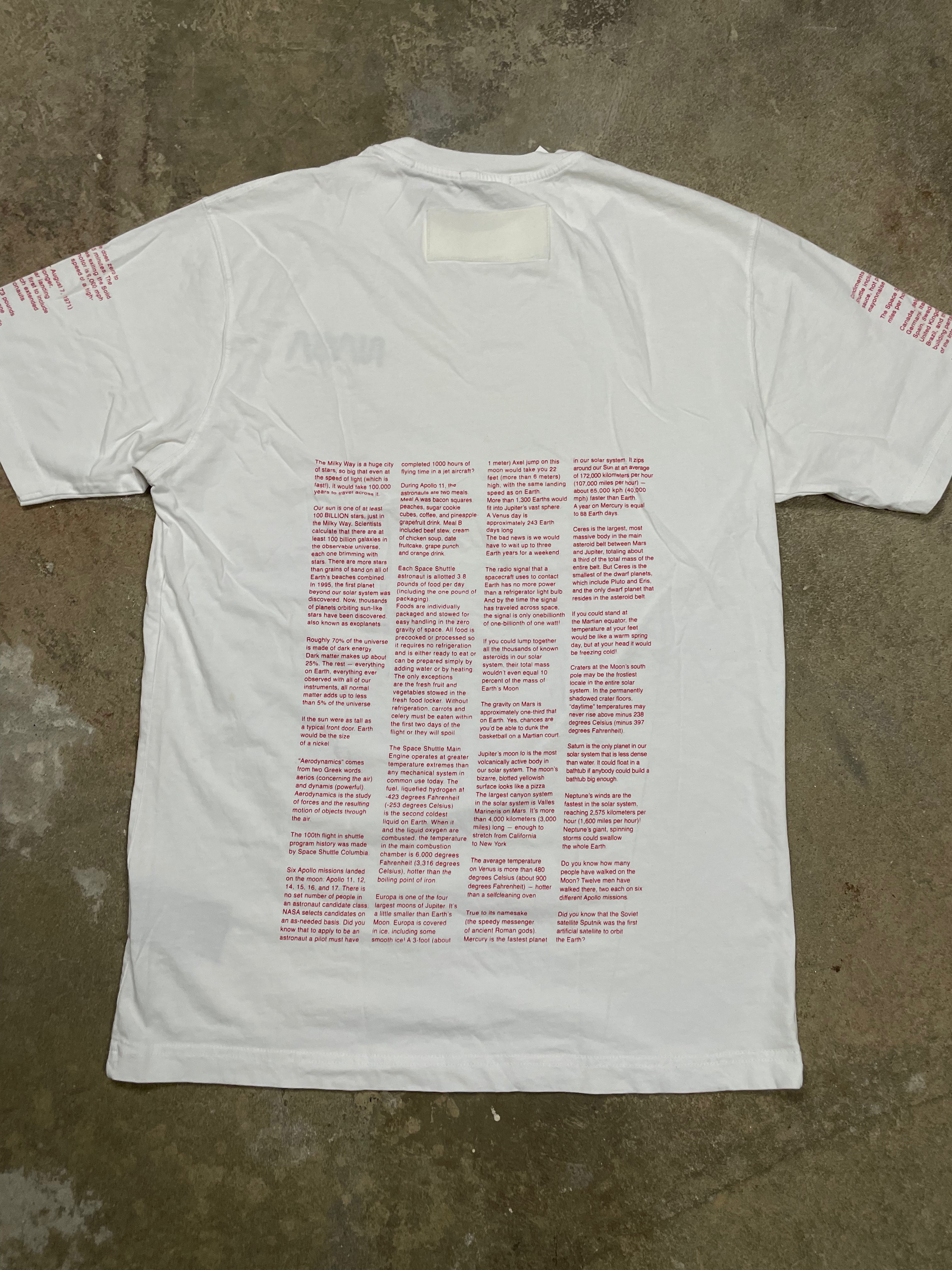 Heron Preston NASA Tee White Used XS