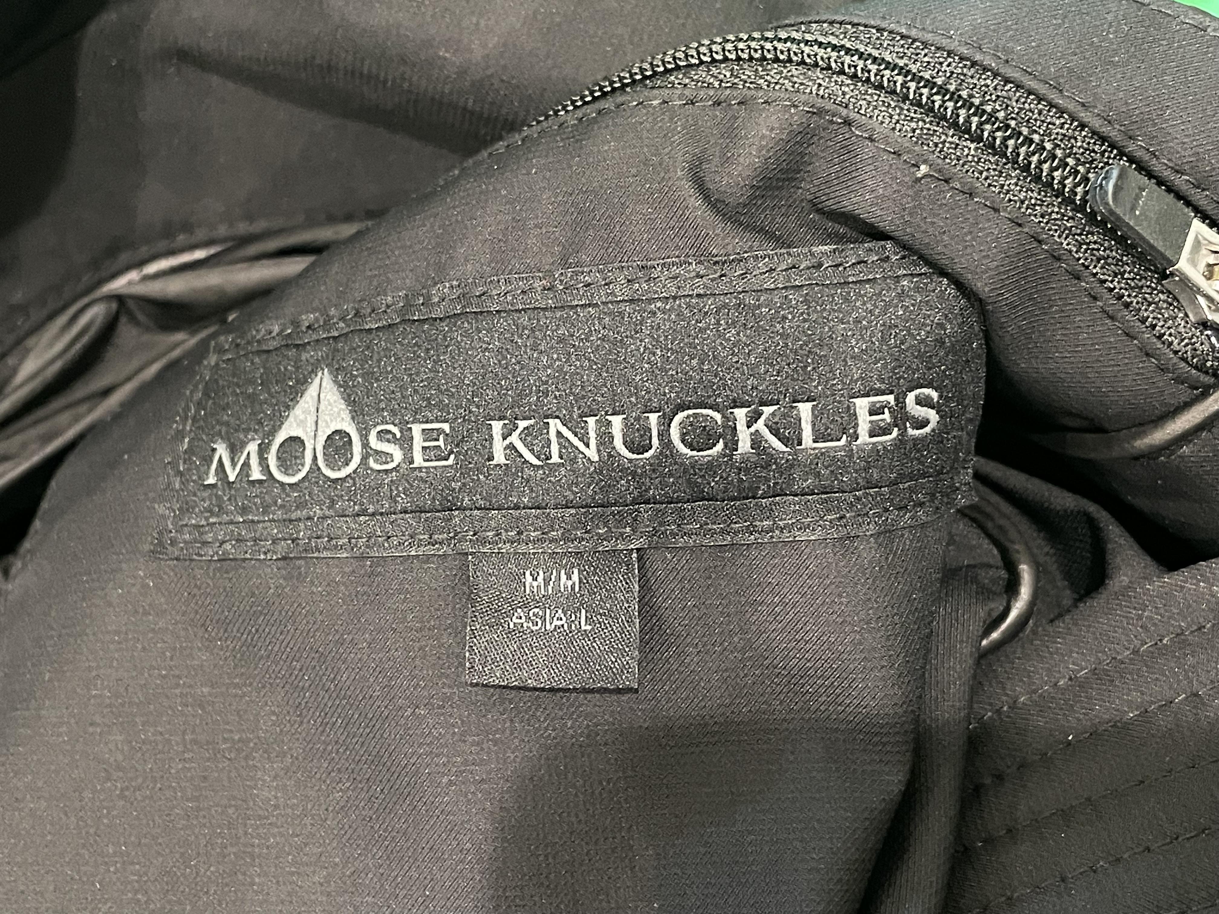 Moose Knuckles Black Parka