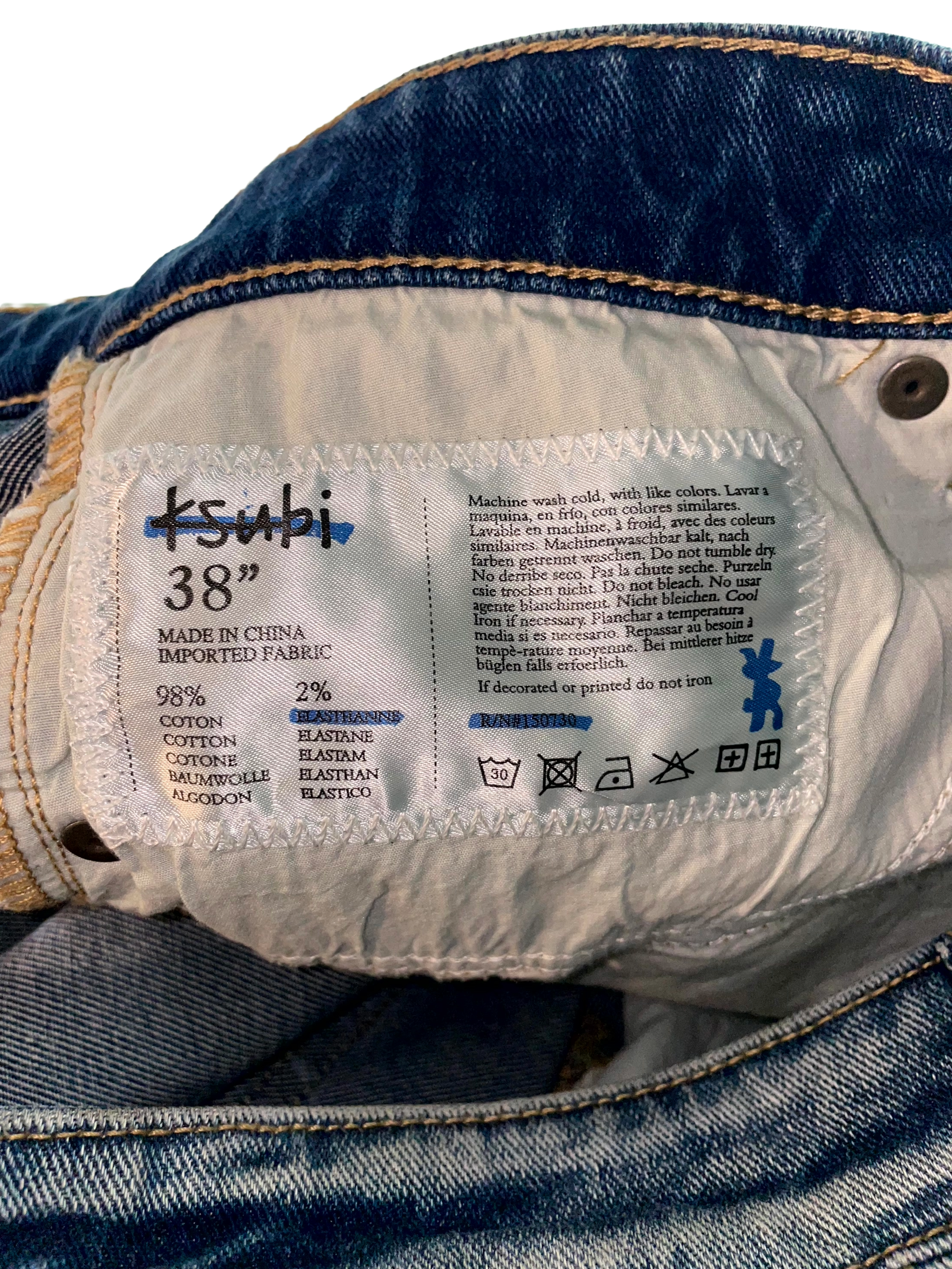 Ksubi Light Wash Jeans