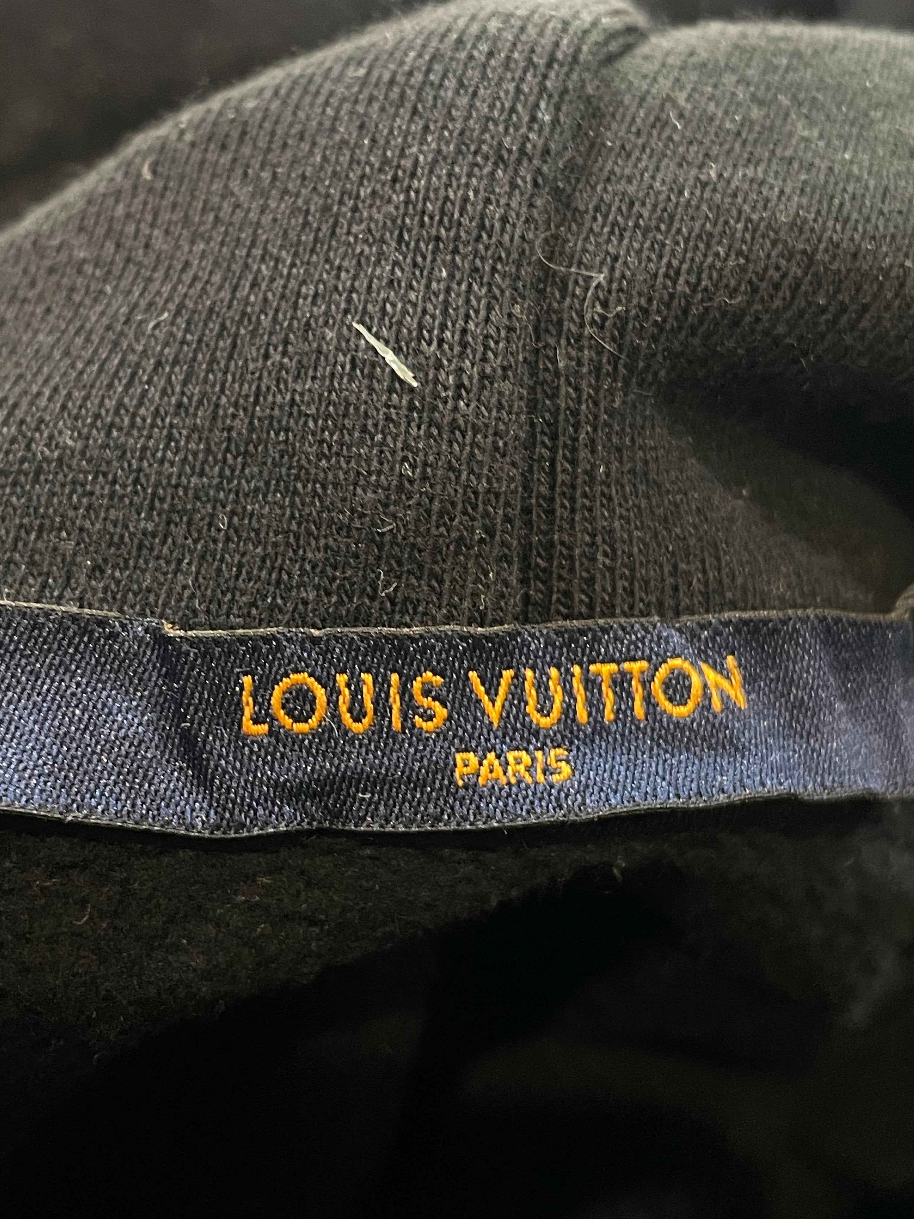 Louis Vuitton 'Staple Edition' Black Hoodie