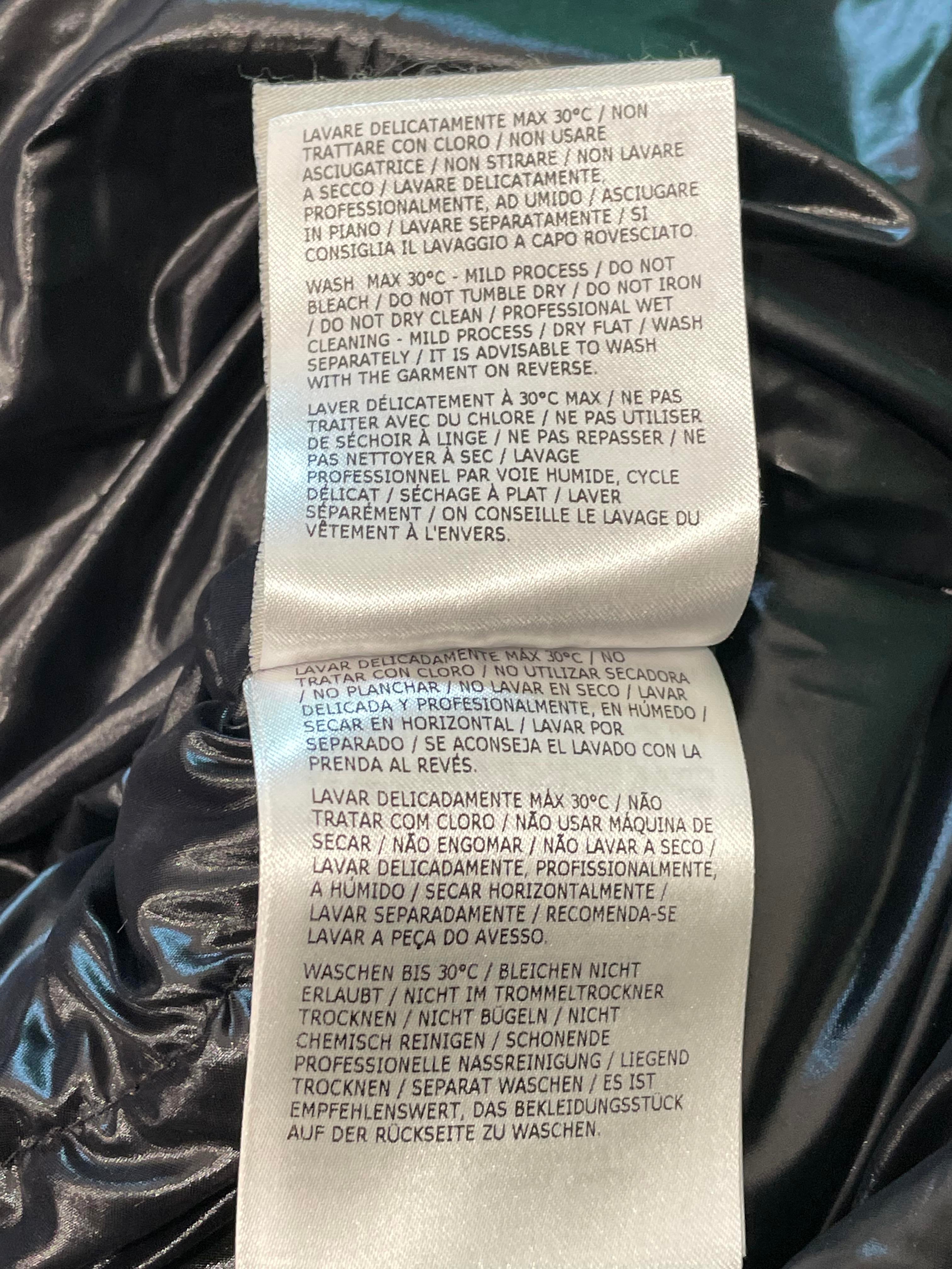 Moncler "Montcla Giubbotto" Down Black Puffer Coat