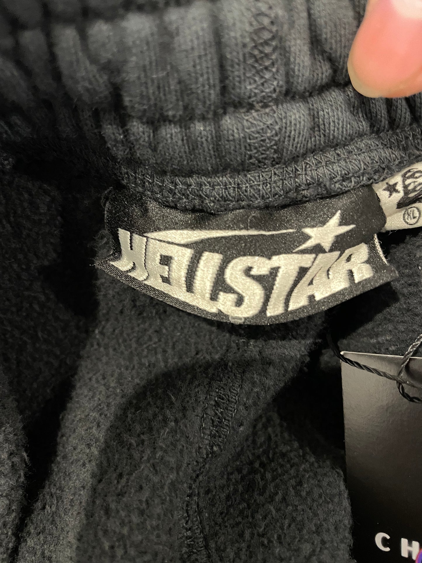 Hellstar No Guts No Glory Black Sweatpants