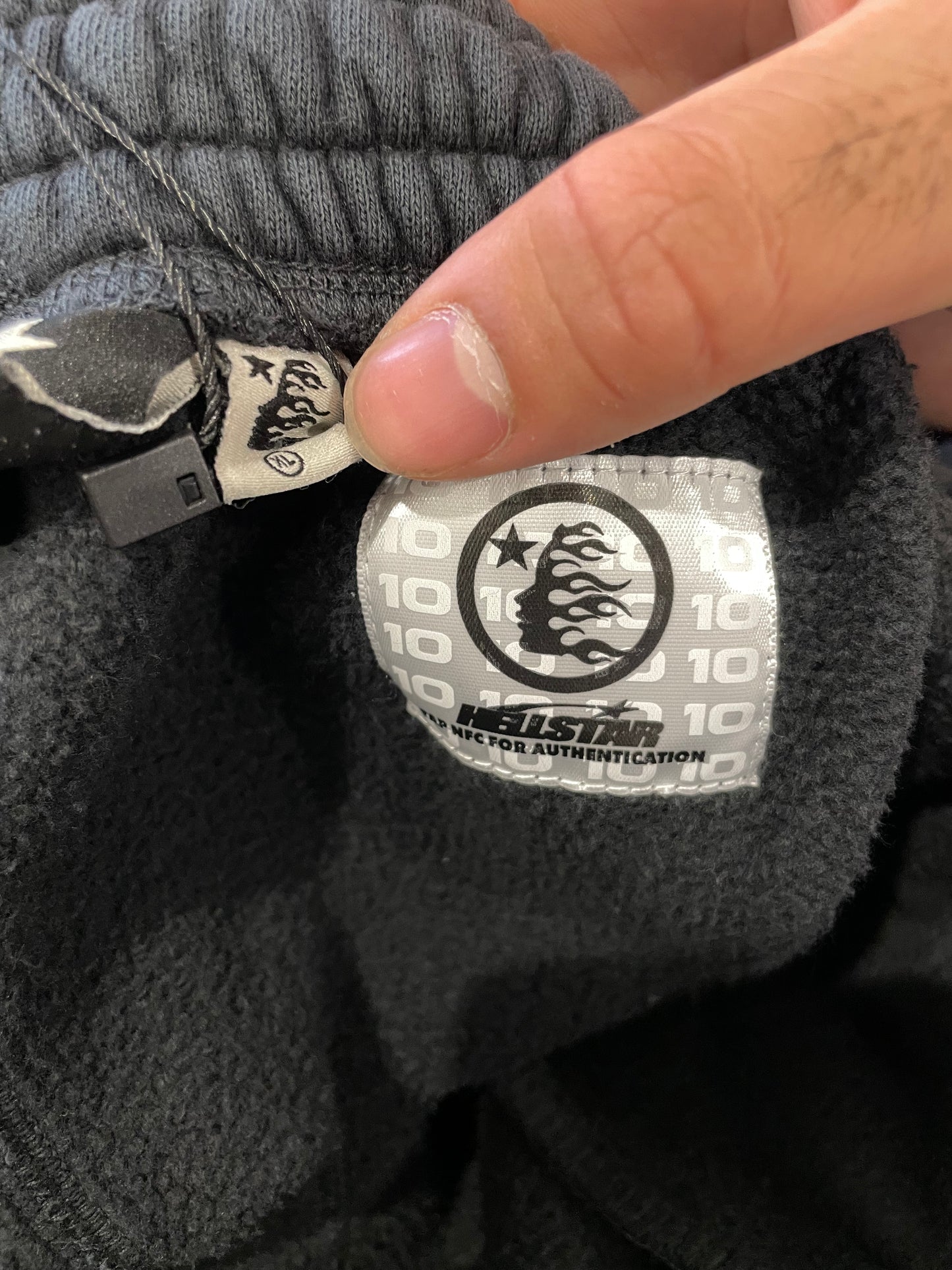 Hellstar No Guts No Glory Black Sweatpants