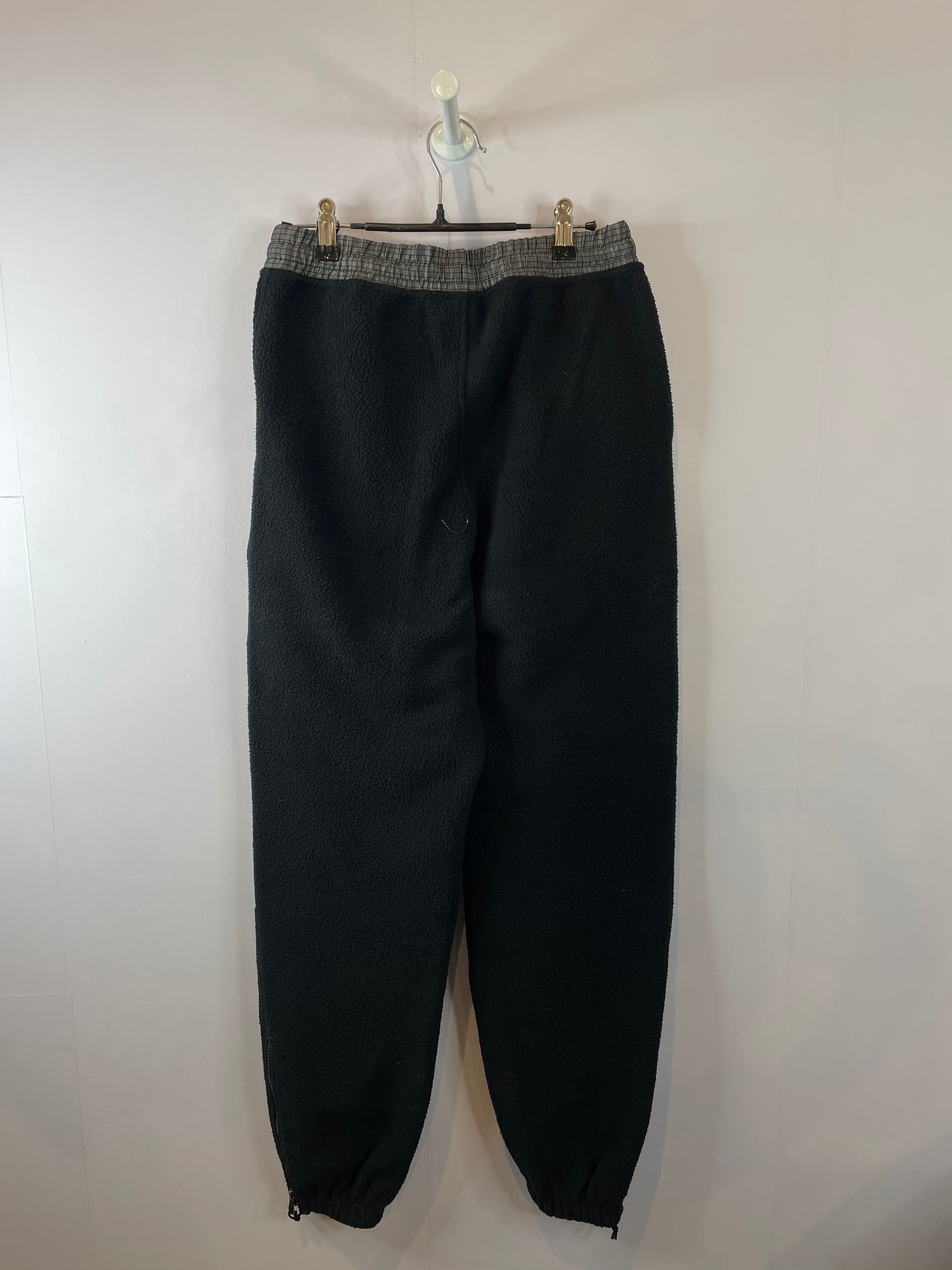 The North Face Fleece Black Grey Sweatpants