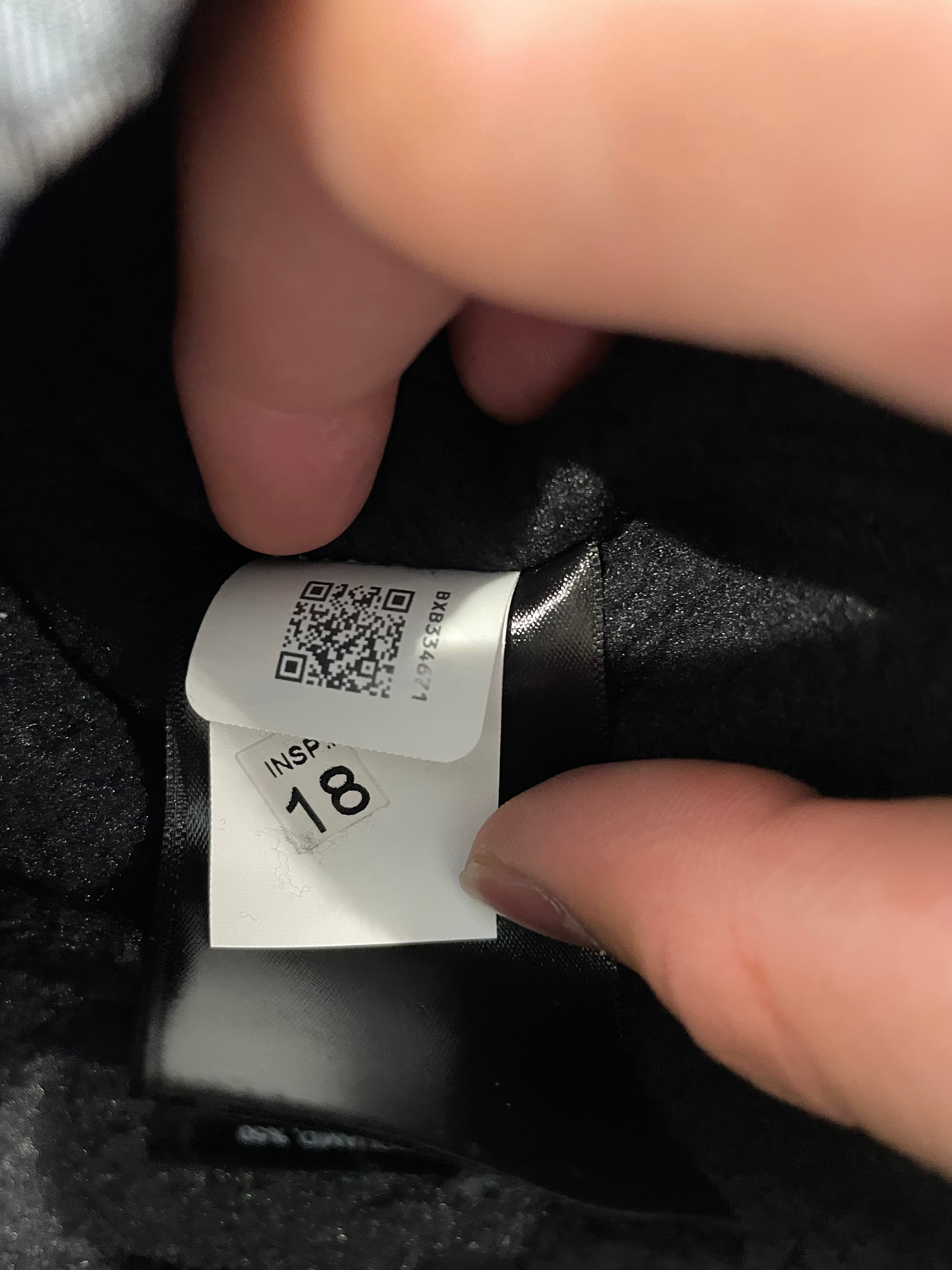 The North Face Fleece Black Grey Sweatpants