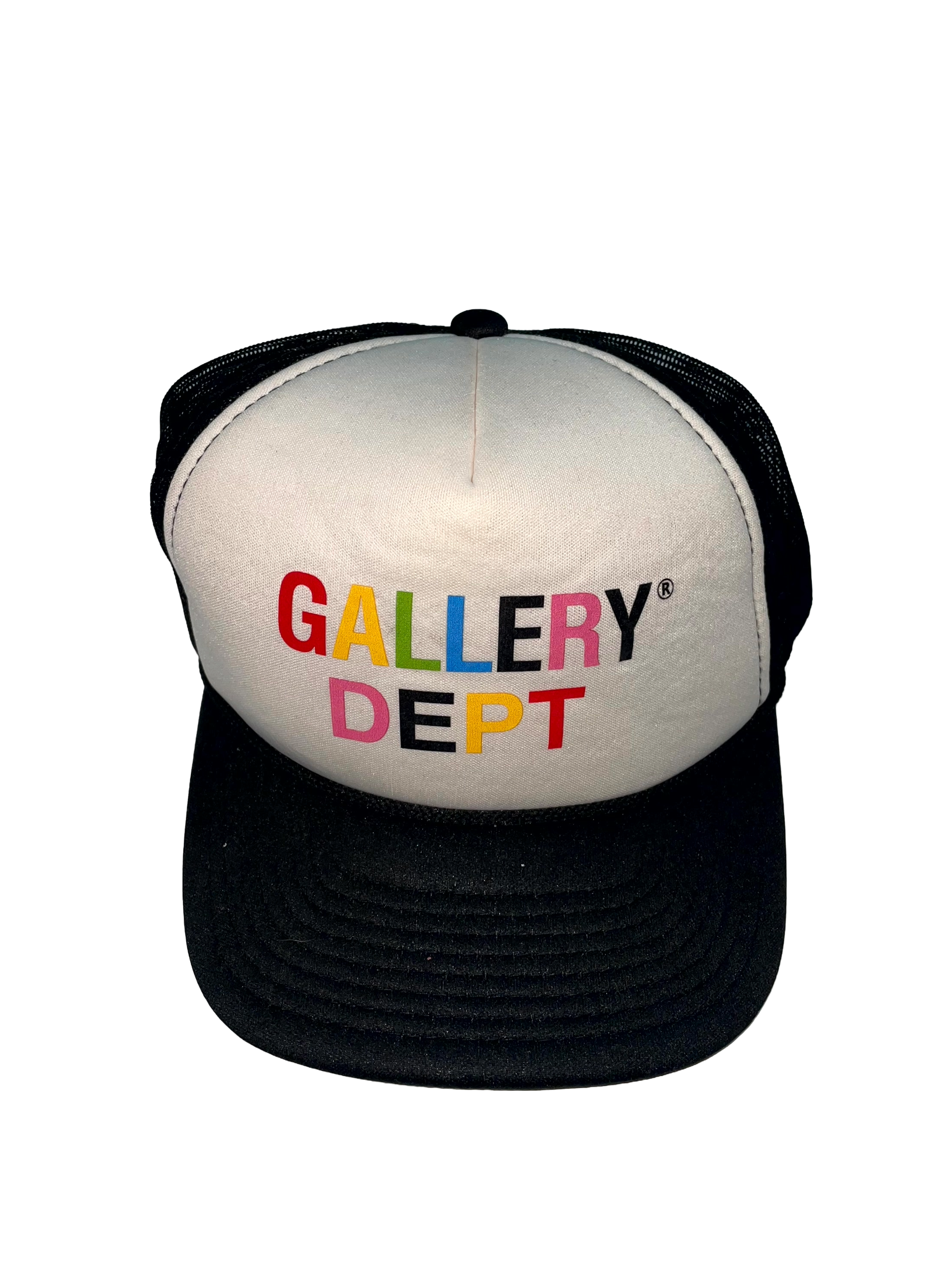 Gallery Dept Trucker White & Multicolor Cap