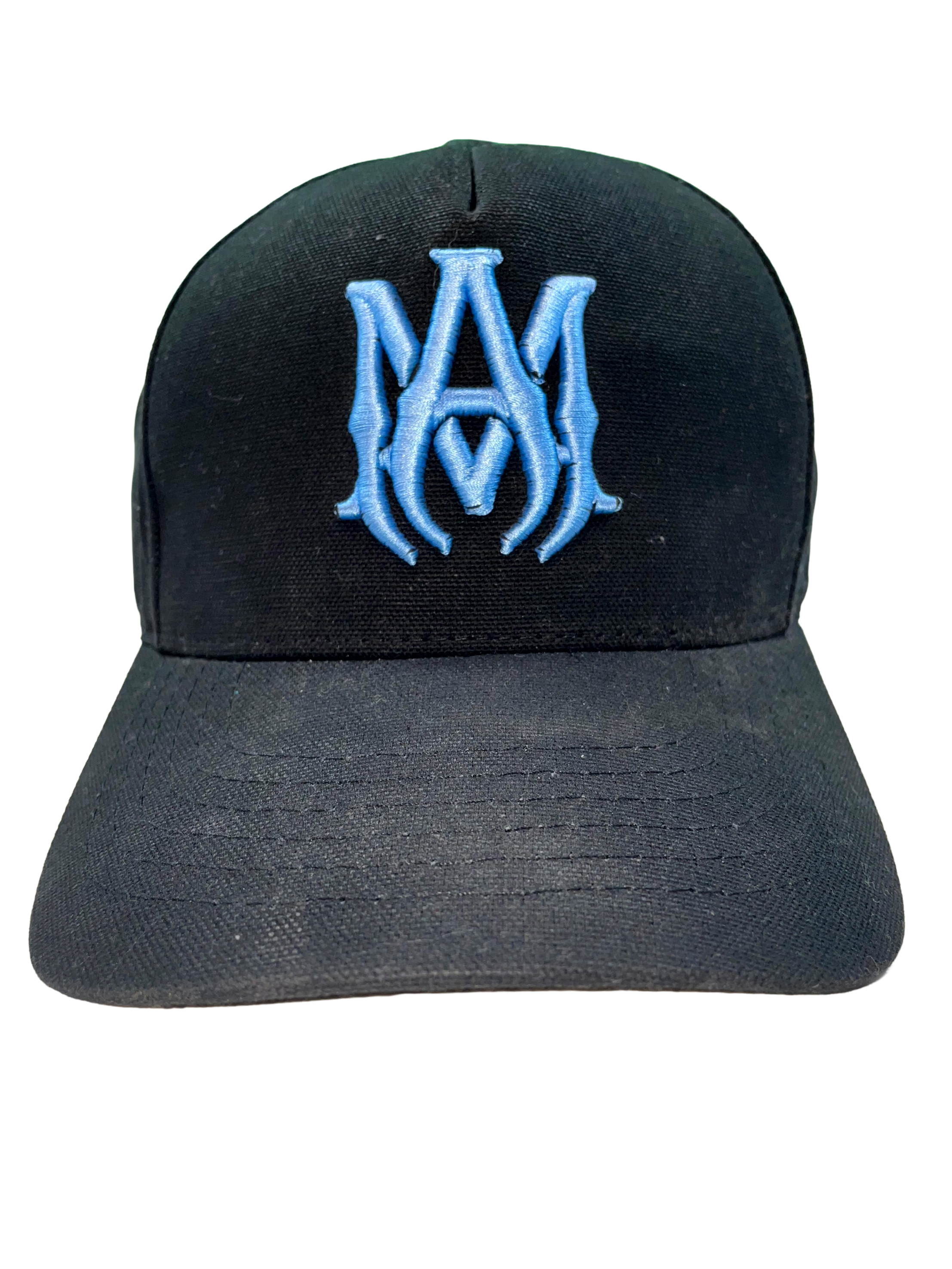 Amiri MA Trucker Black & Blue Hat