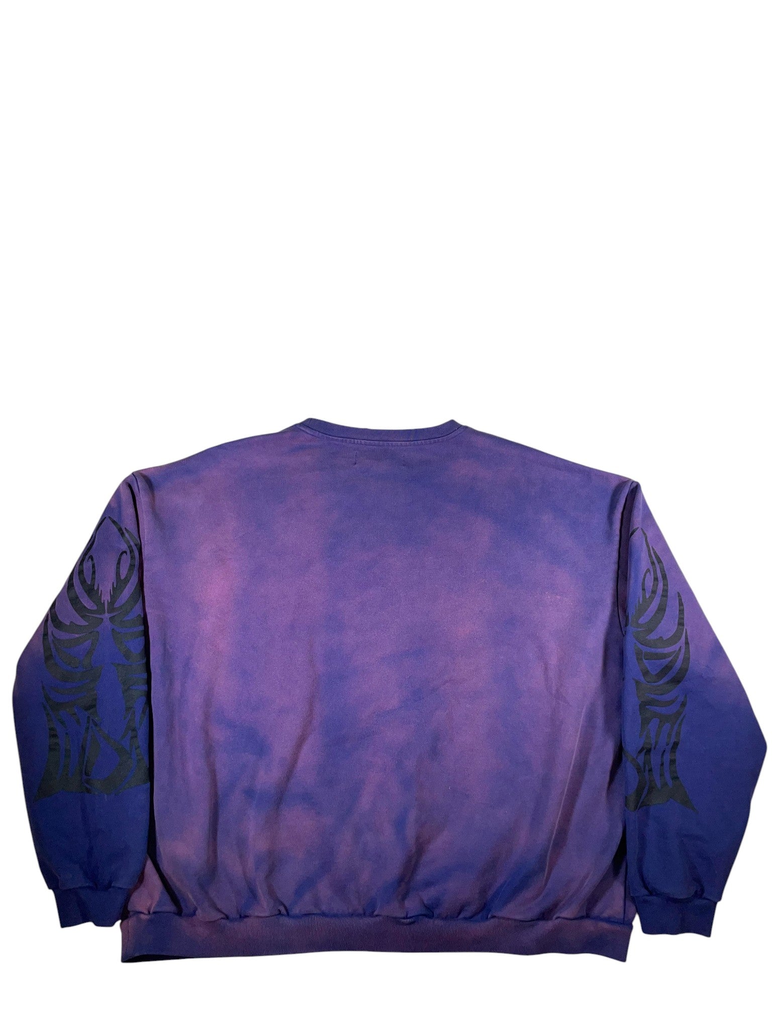 Who Decides War 'Winged' Purple Crewneck