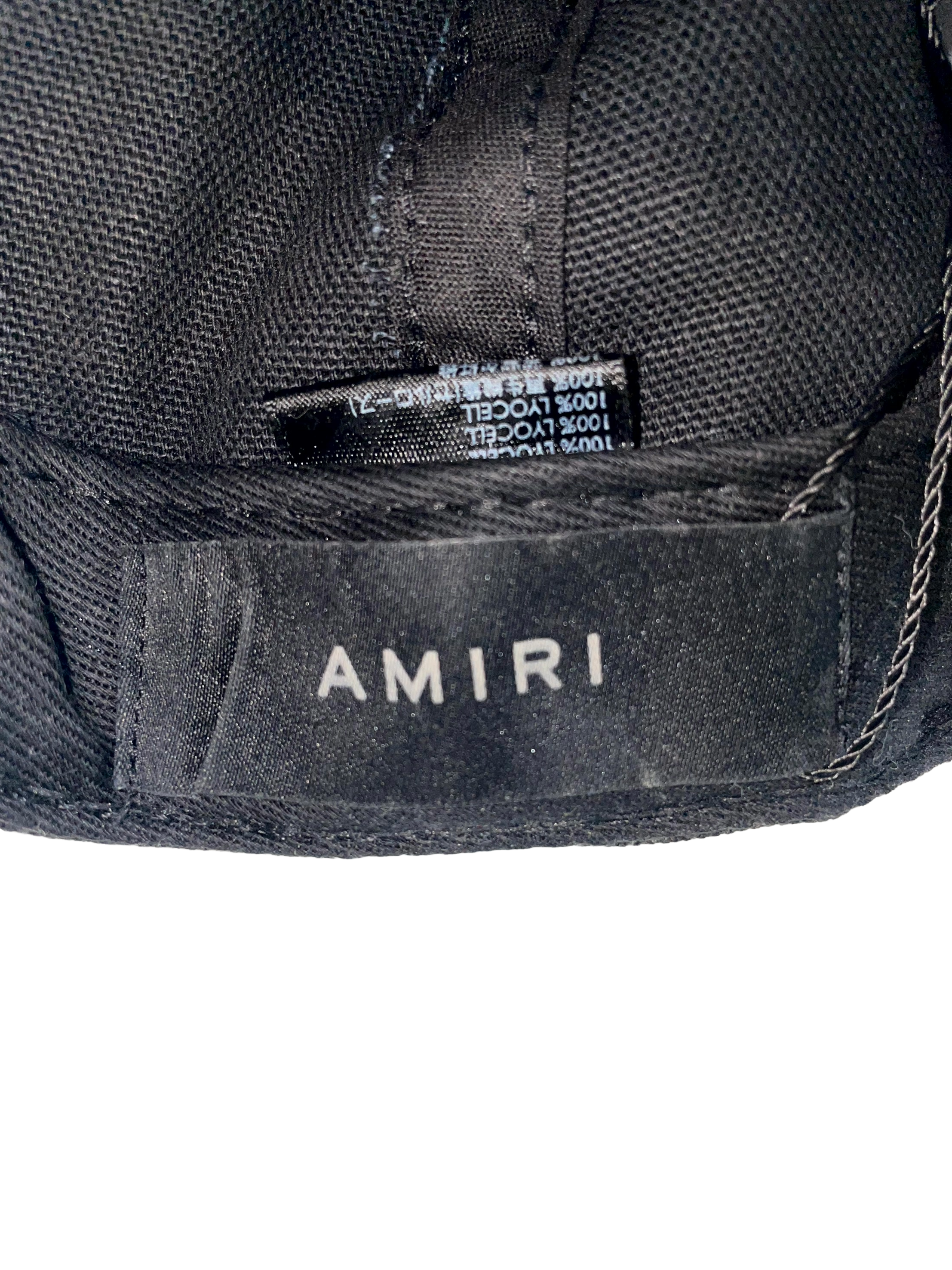 Amiri MA Trucker Black & Blue Hat
