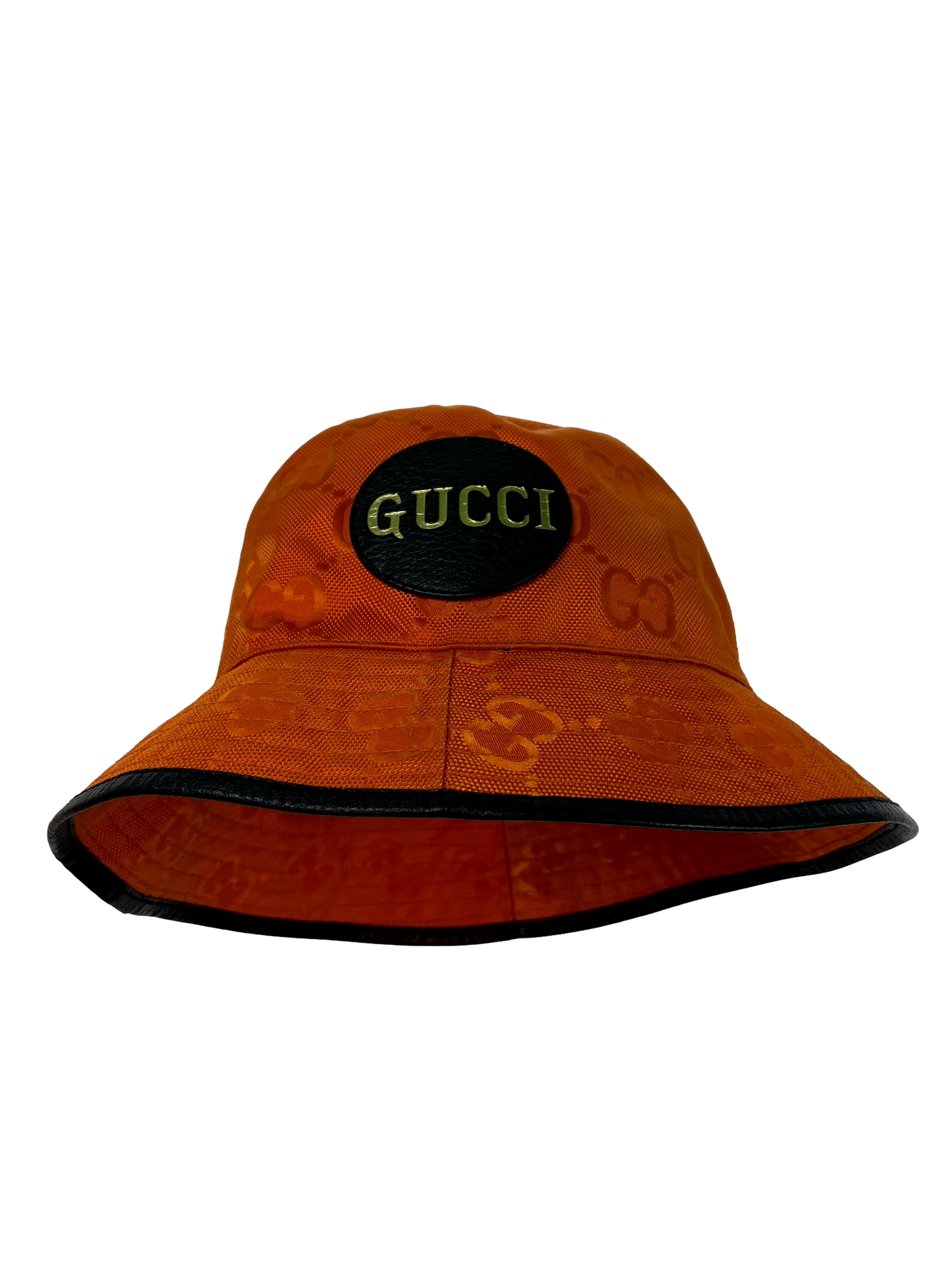 Gucci Bucket Monogram Orange Hat