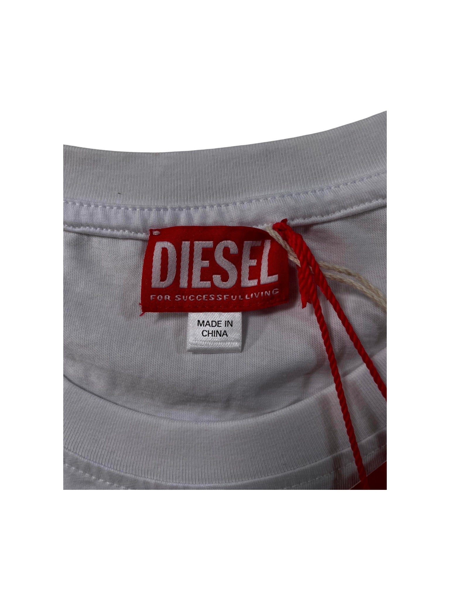 Diesel Oversized White Tee