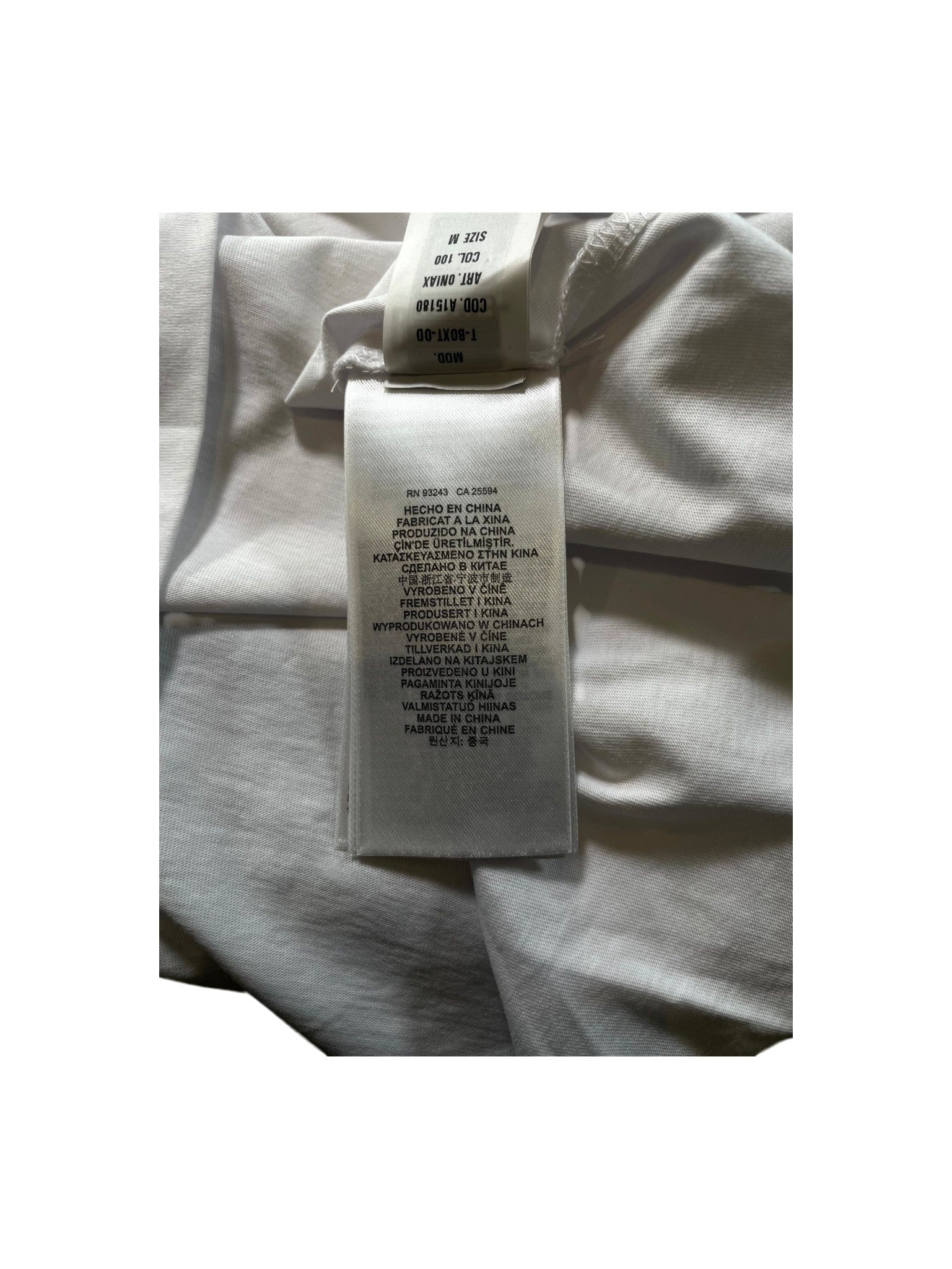 Diesel Oversized White Tee