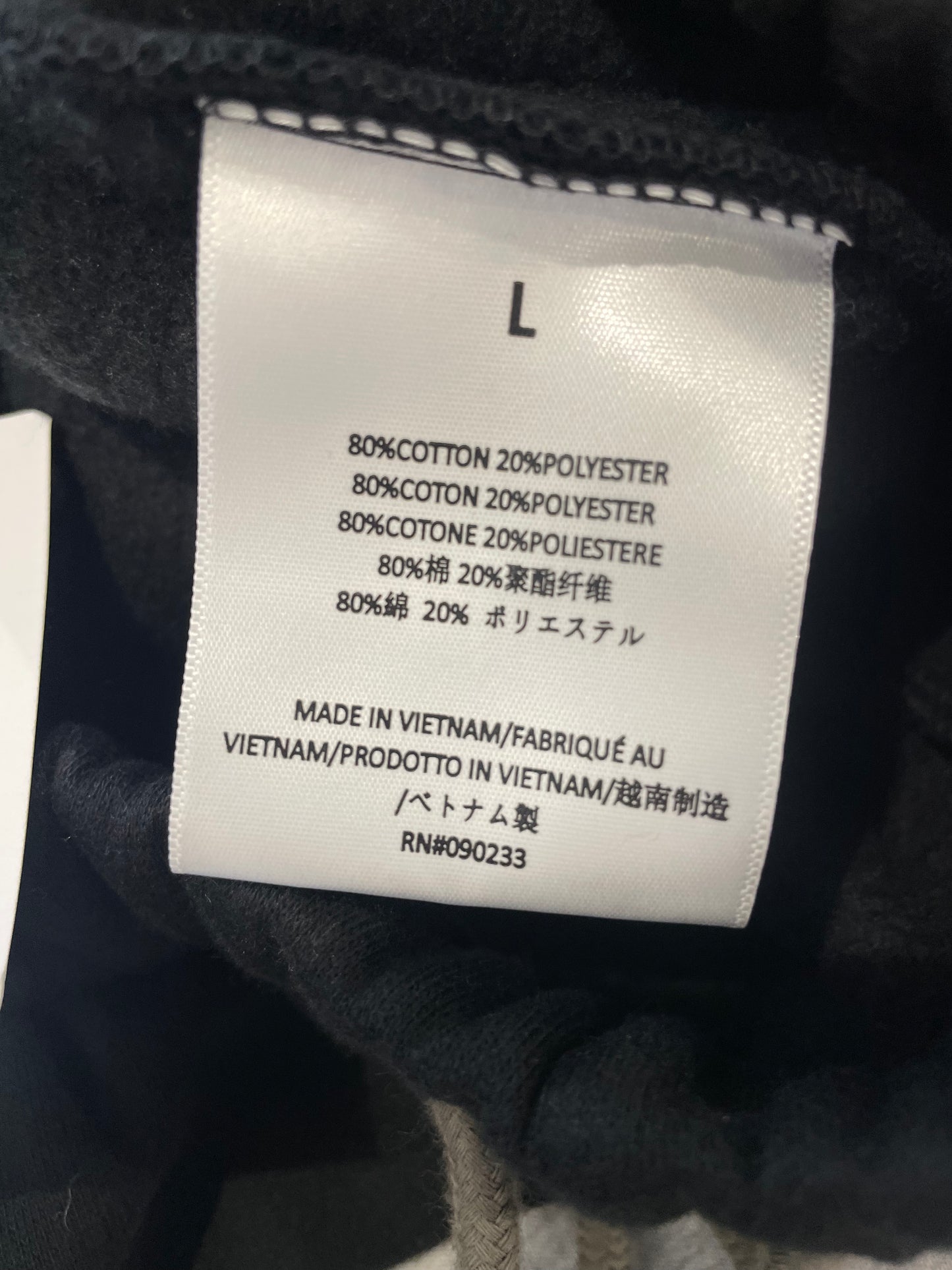 Essentials Jet Black Sweatsuit