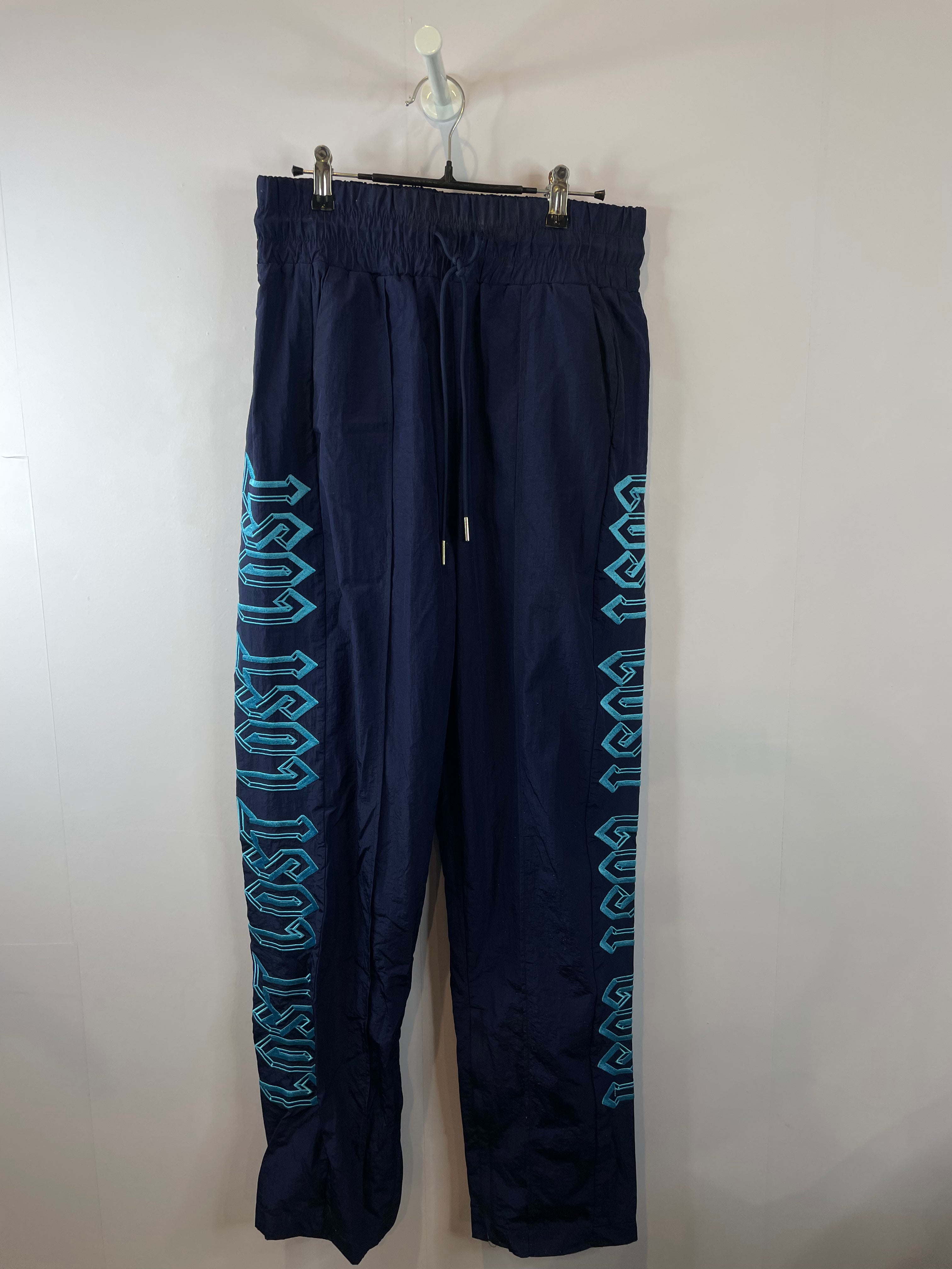 Lost Intricacy Navy & Baby Blue Track Pants