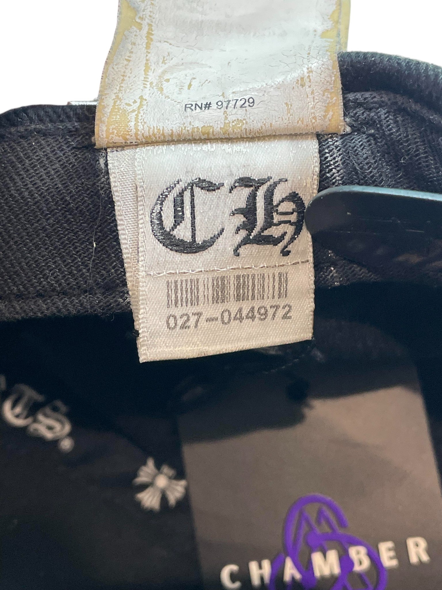 Chrome Hearts Horseshoe Plus Logo Black Cap