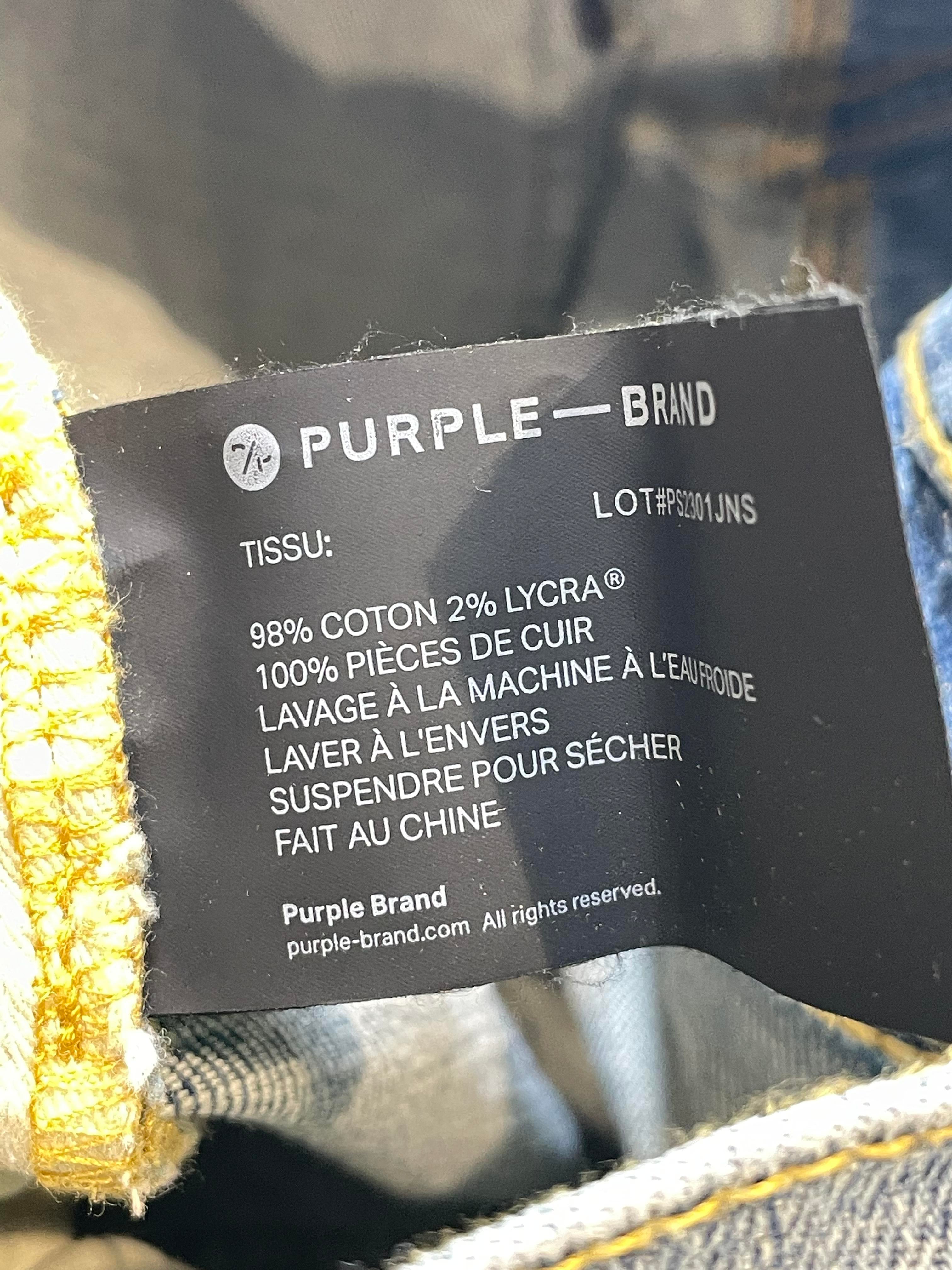 Purple Brand Light Wash Jeans