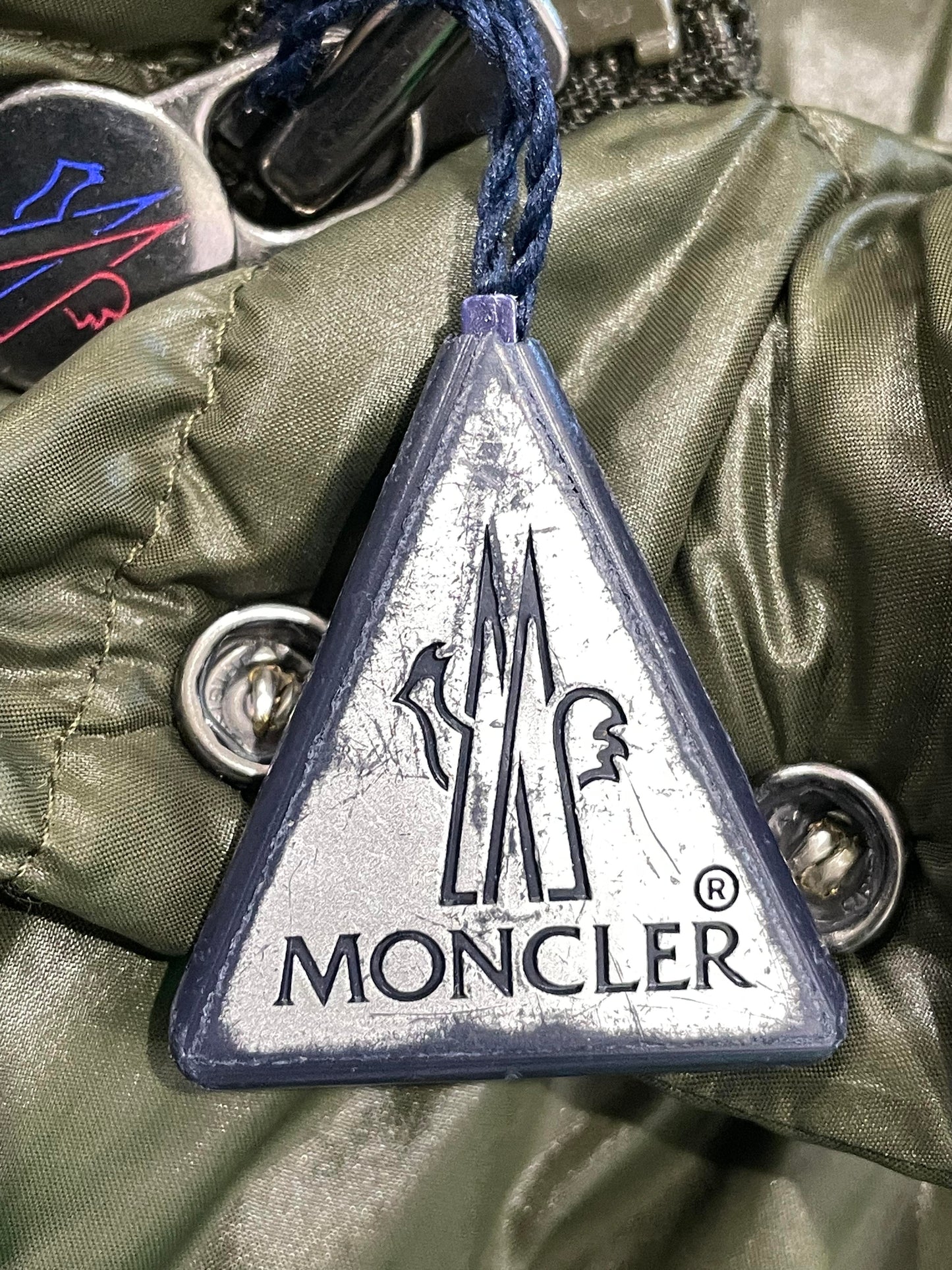 Moncler Olive Puffer Vest