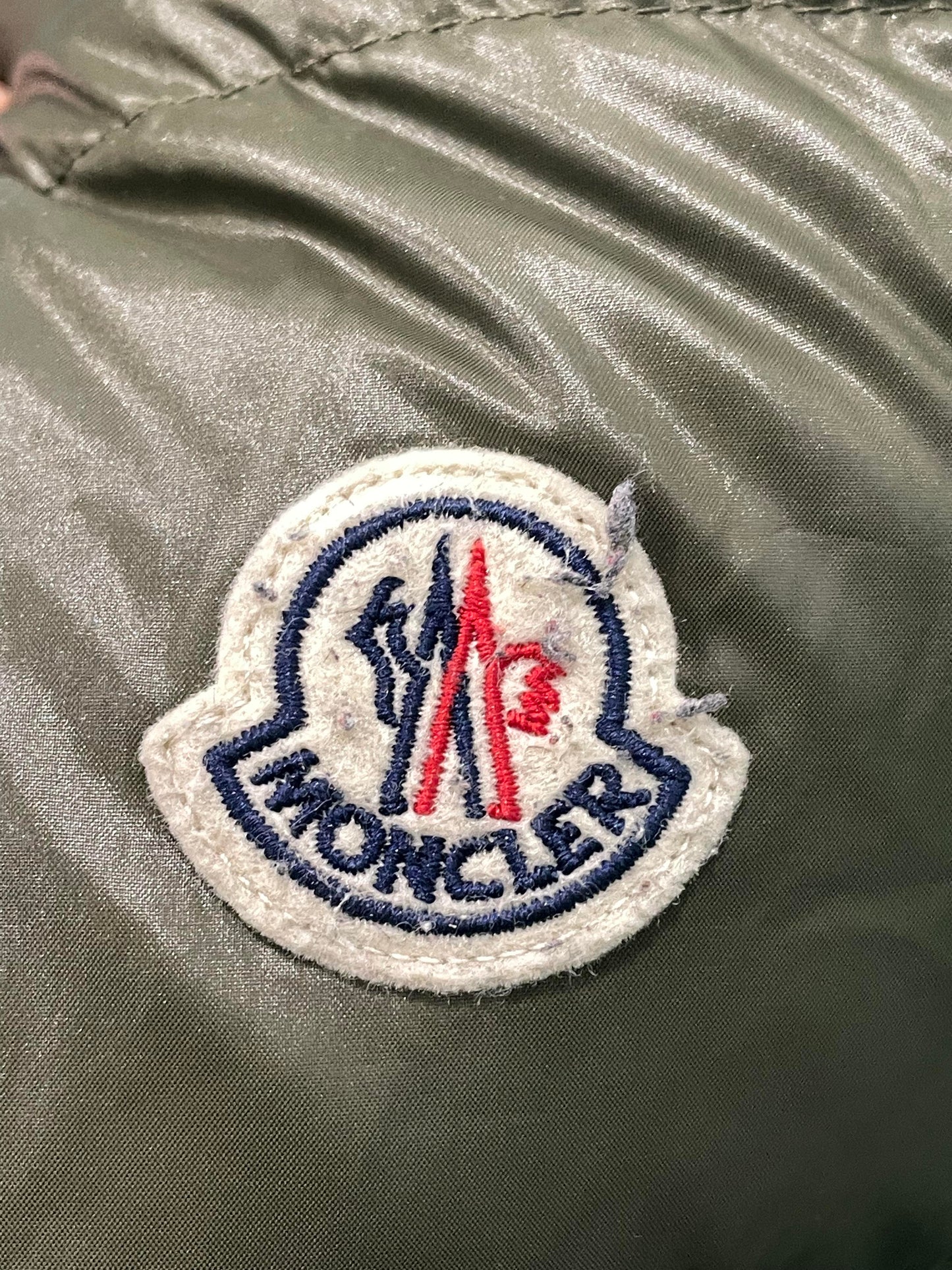 Moncler Olive Puffer Vest