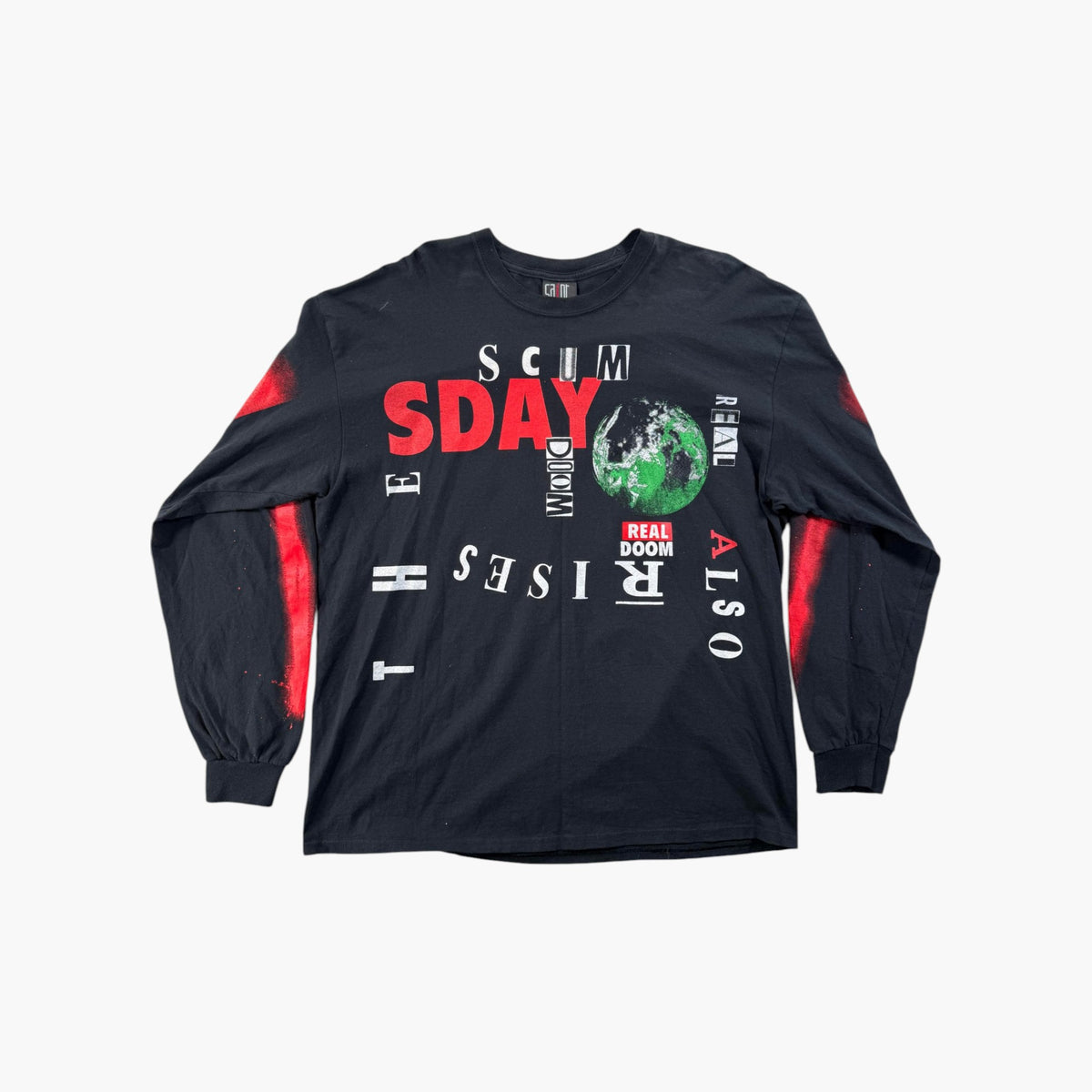 Saint Michael Black Scum Long Sleeve