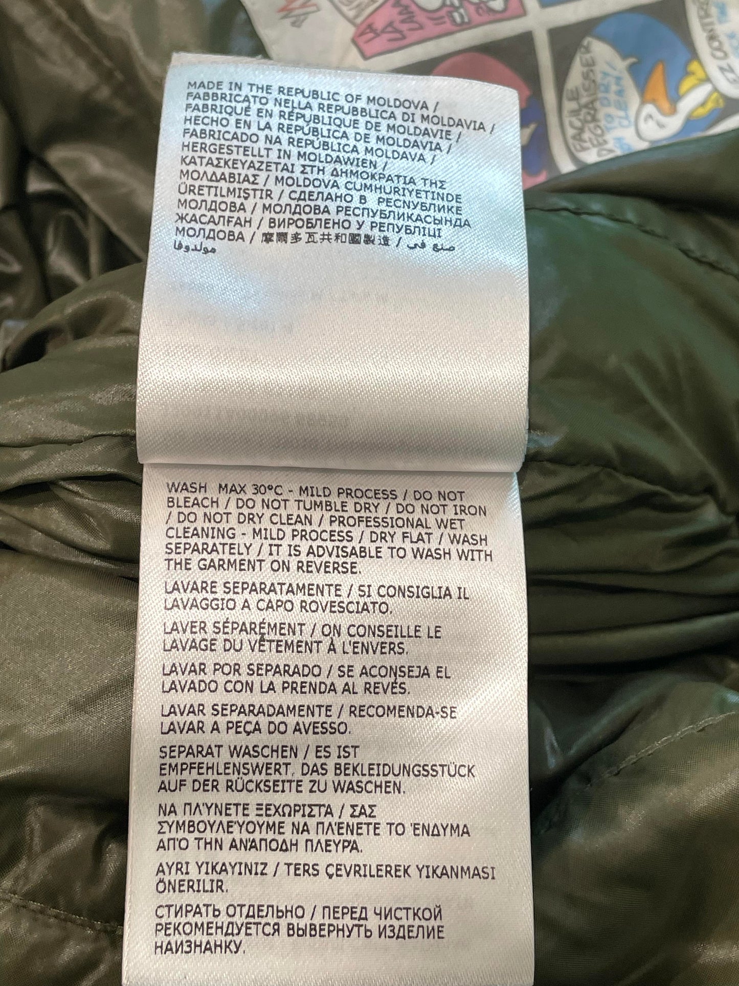 Moncler Olive Puffer Vest